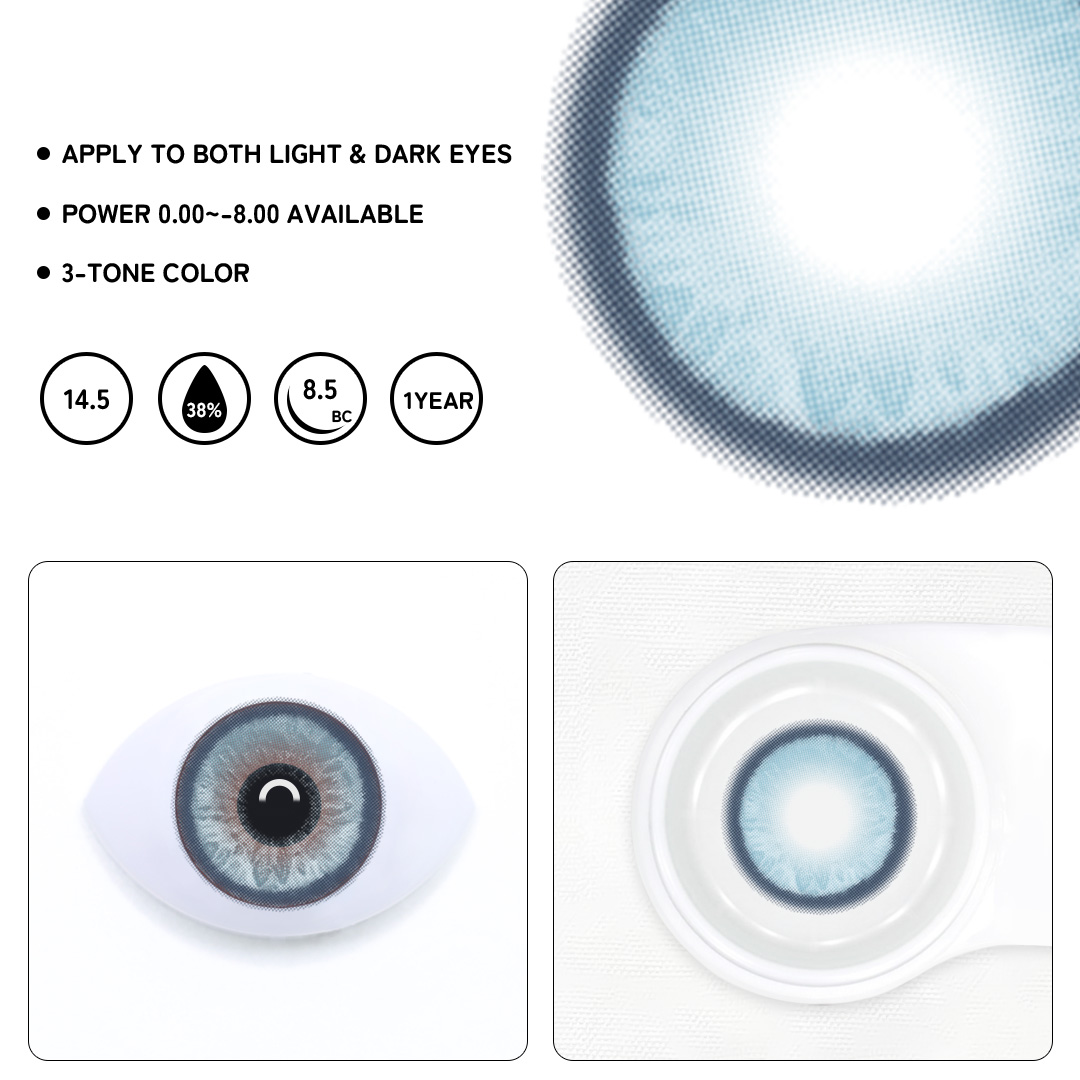 Xavia Blue Colored Contact Lenses