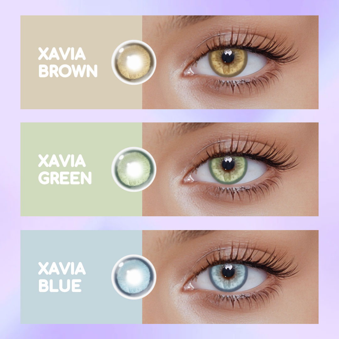 Xavia Brown Colored Contact Lenses