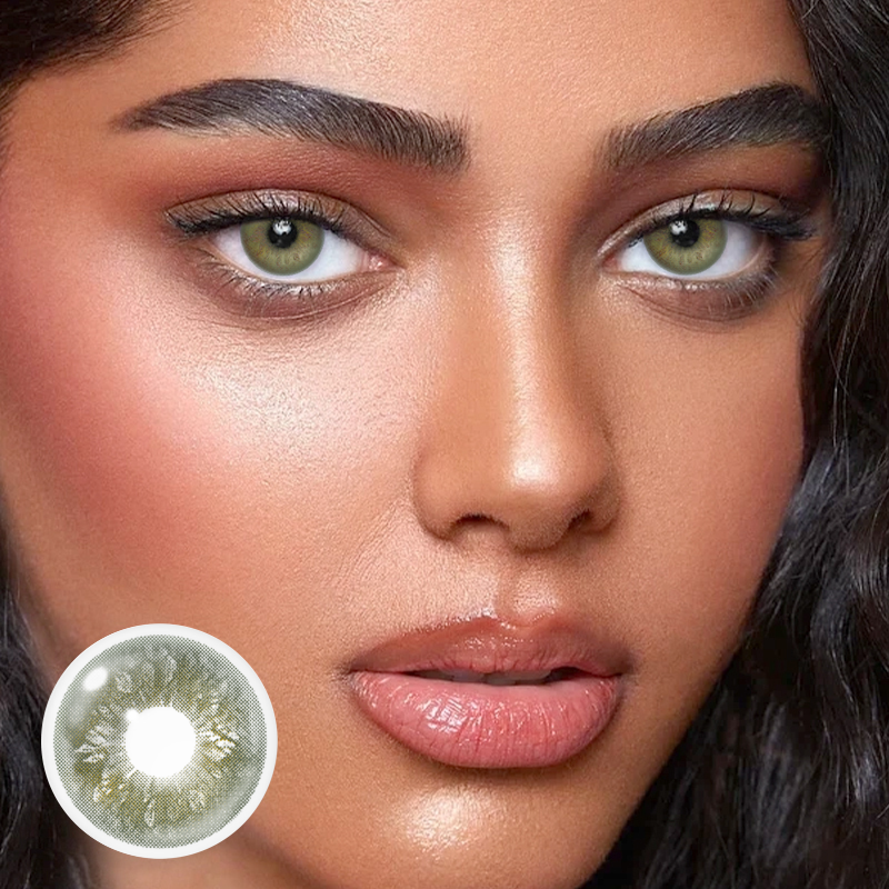 Cookie Green Colored Contact Lenses