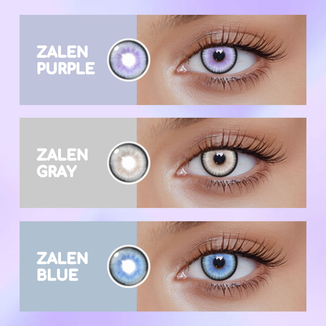 Zalen Gray Colored Contact Lenses