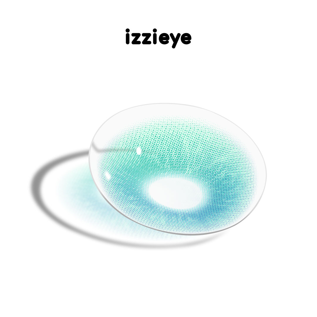 Zora Green Colored Contact Lenses