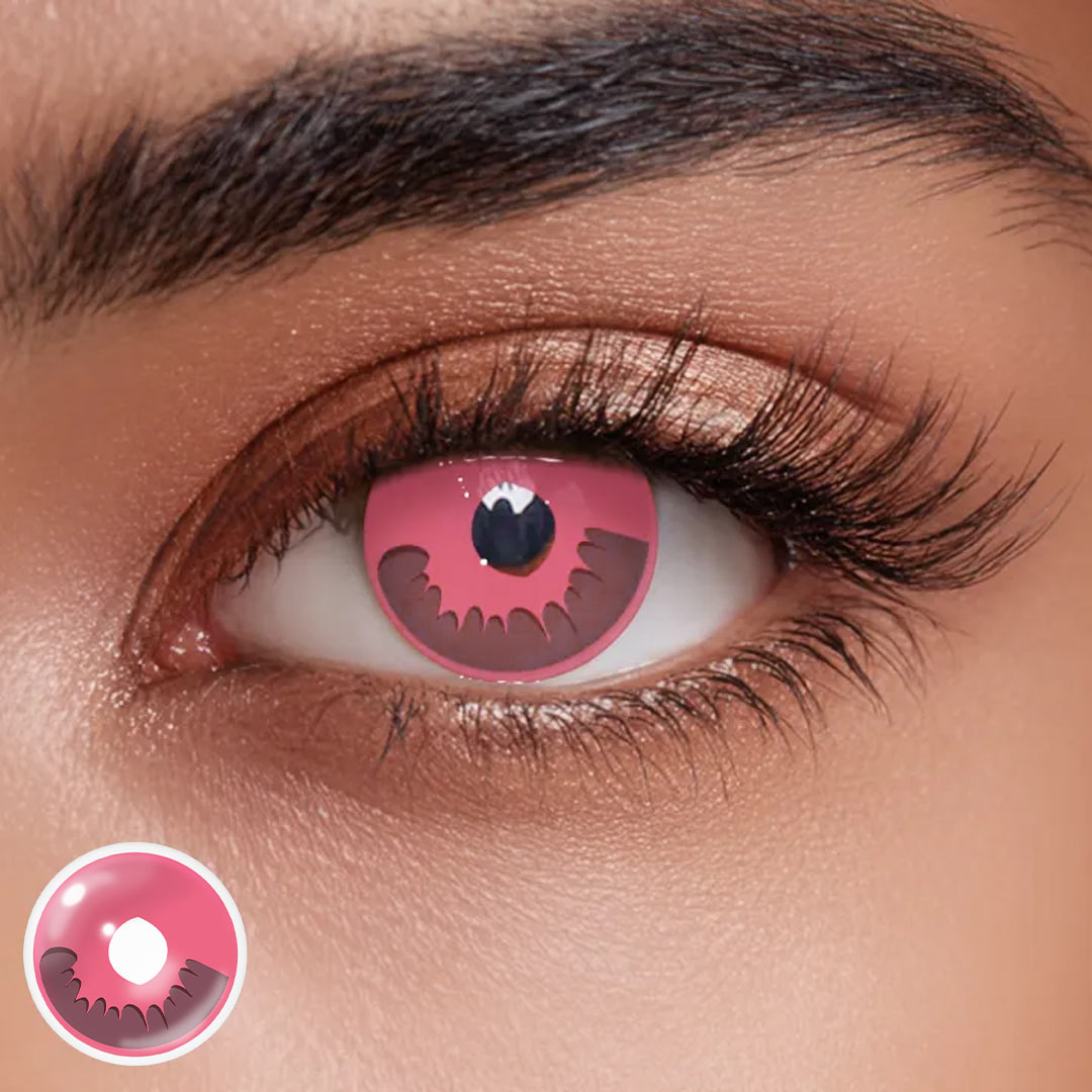 Demon Slayer - Tanjiro Kamado Style Colored Contact Lenses