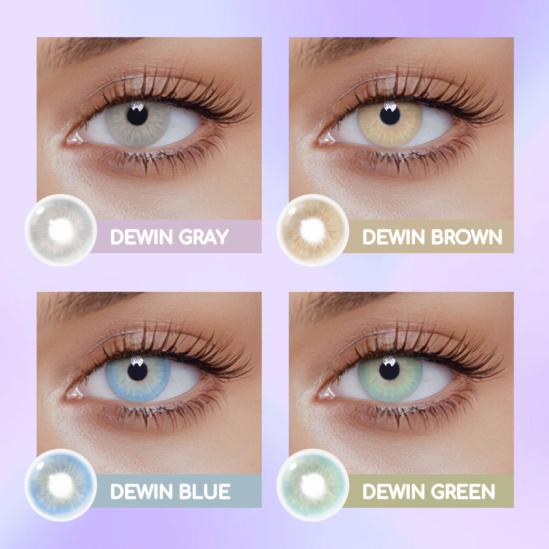 Dewin Gray Colored Contact Lenses