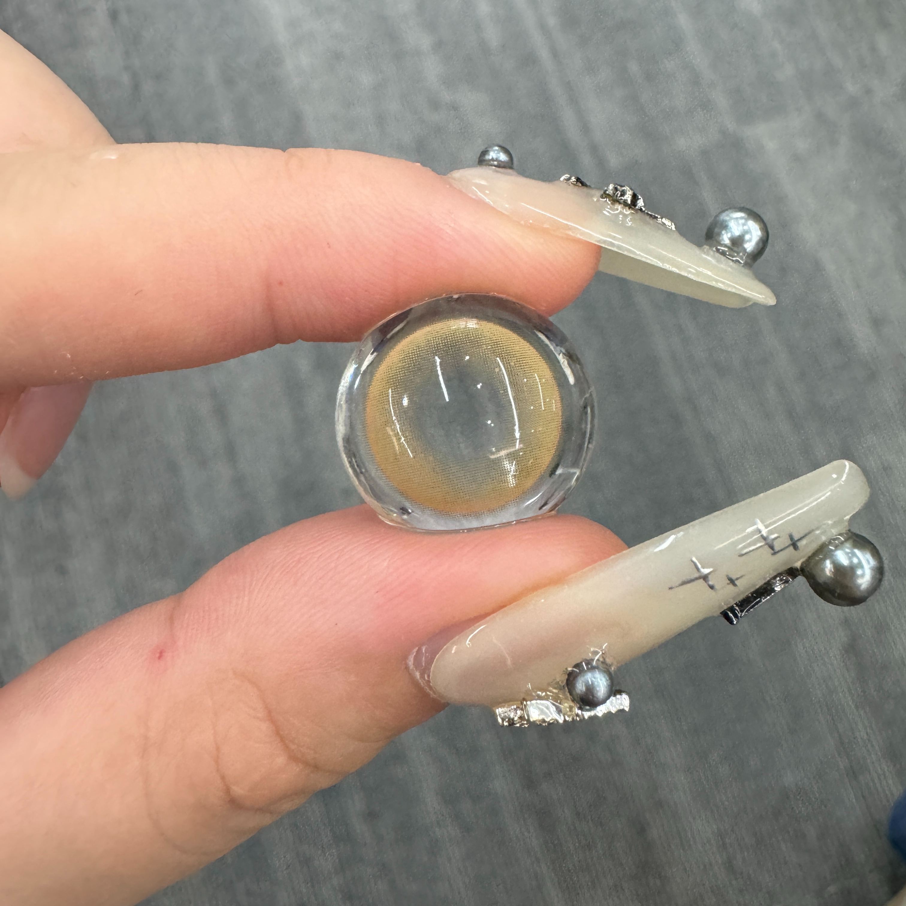 Luxe Hazel Aura Brown Colored Contact Lenses