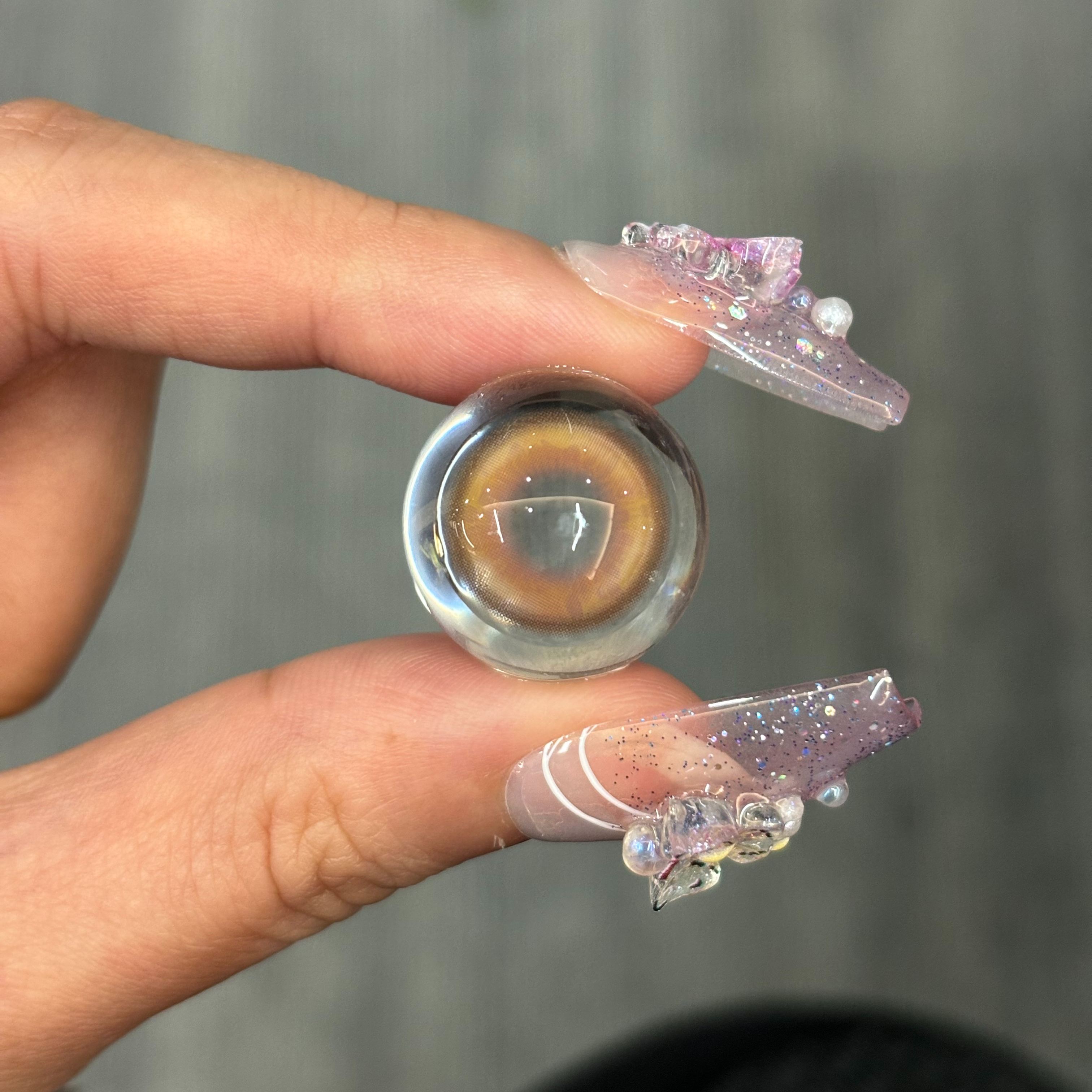 Celestial Fall Brown Colored Contact Lenses