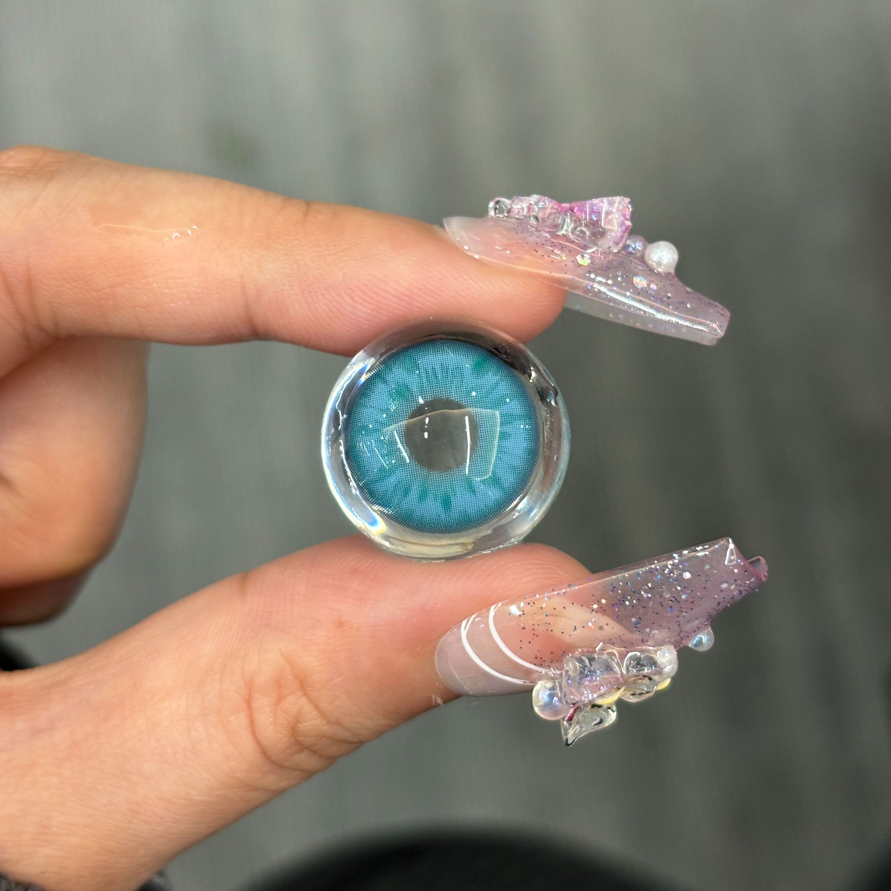 Dreamshade Blue Prescription Colored Contact Lenses