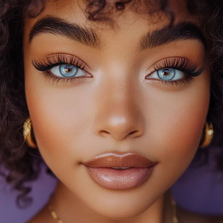 Luxe Neon Sky Blue Colored Contact Lenses