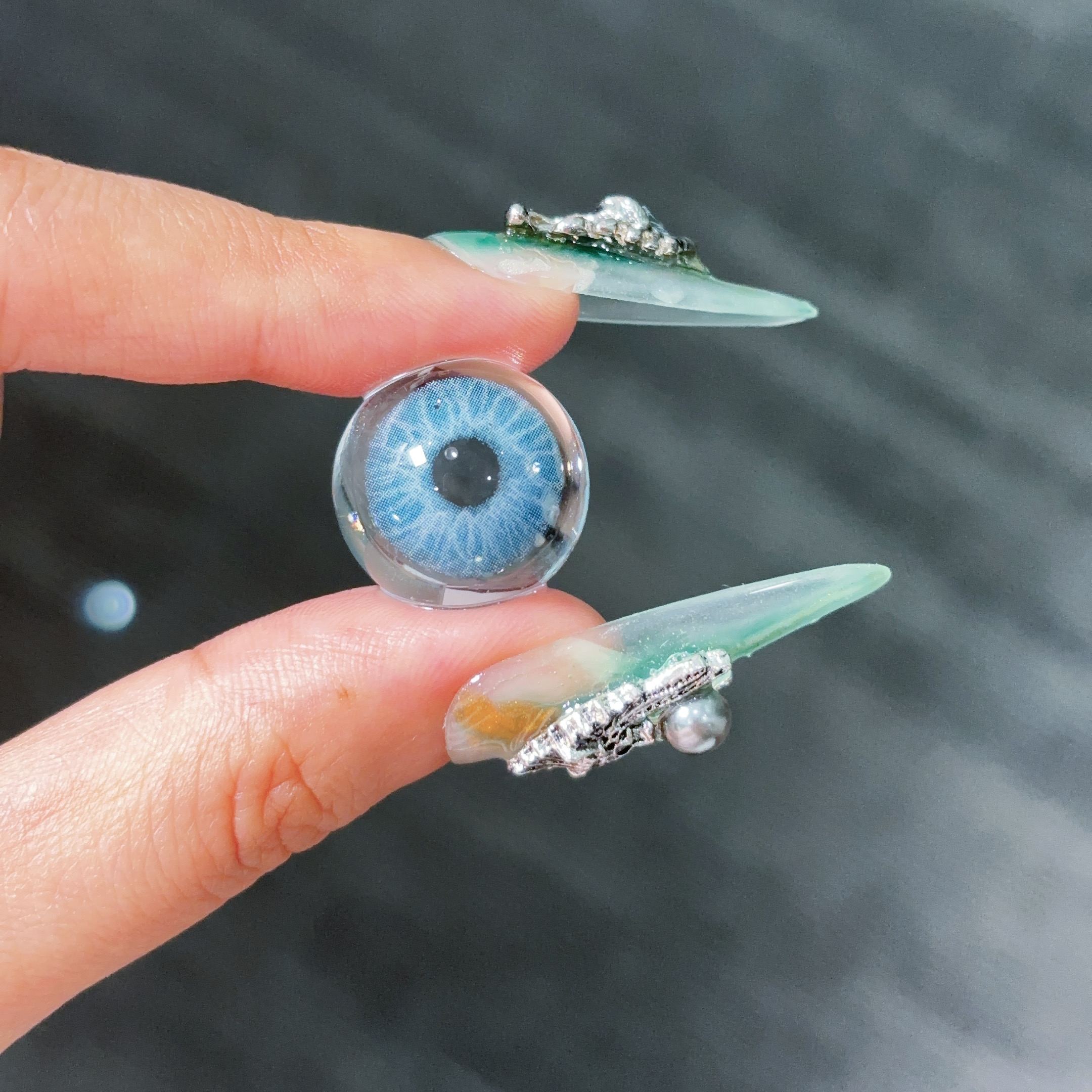 Bellini Blue Prescription Colored Contact Lenses