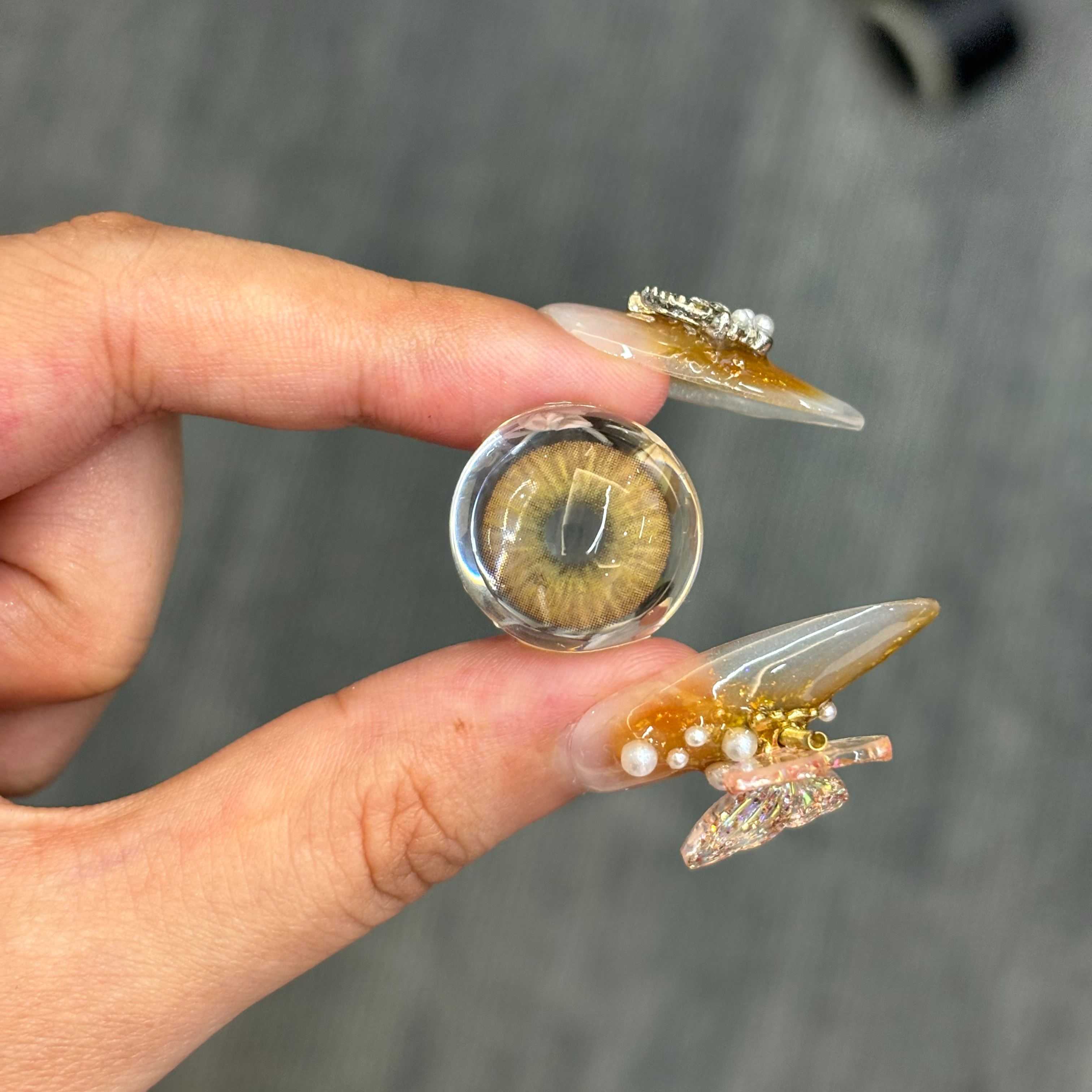 Amazonia Sahara Brown Prescription Colored Contact Lenses