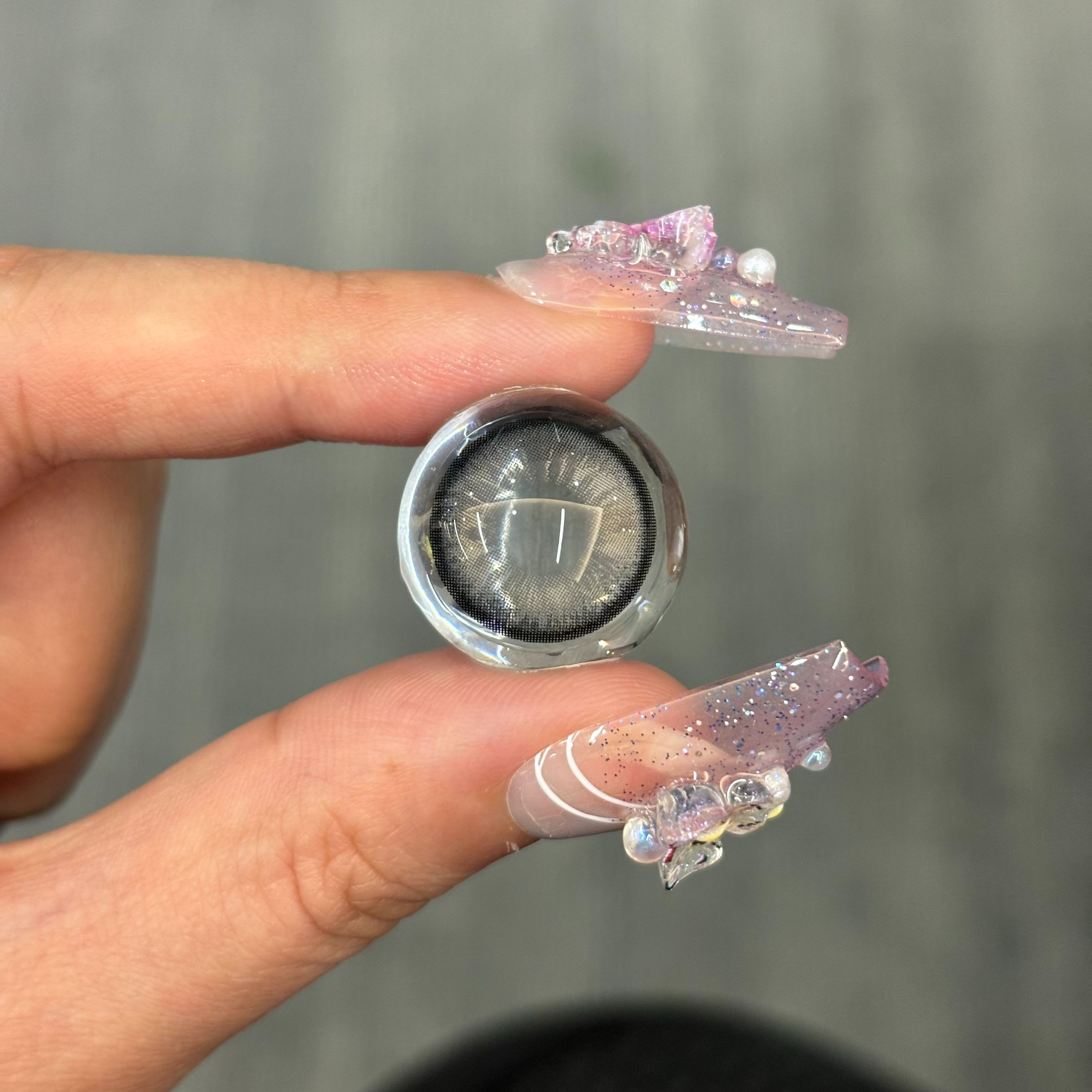 Adriene Illusion Gray Colored Contact Lenses