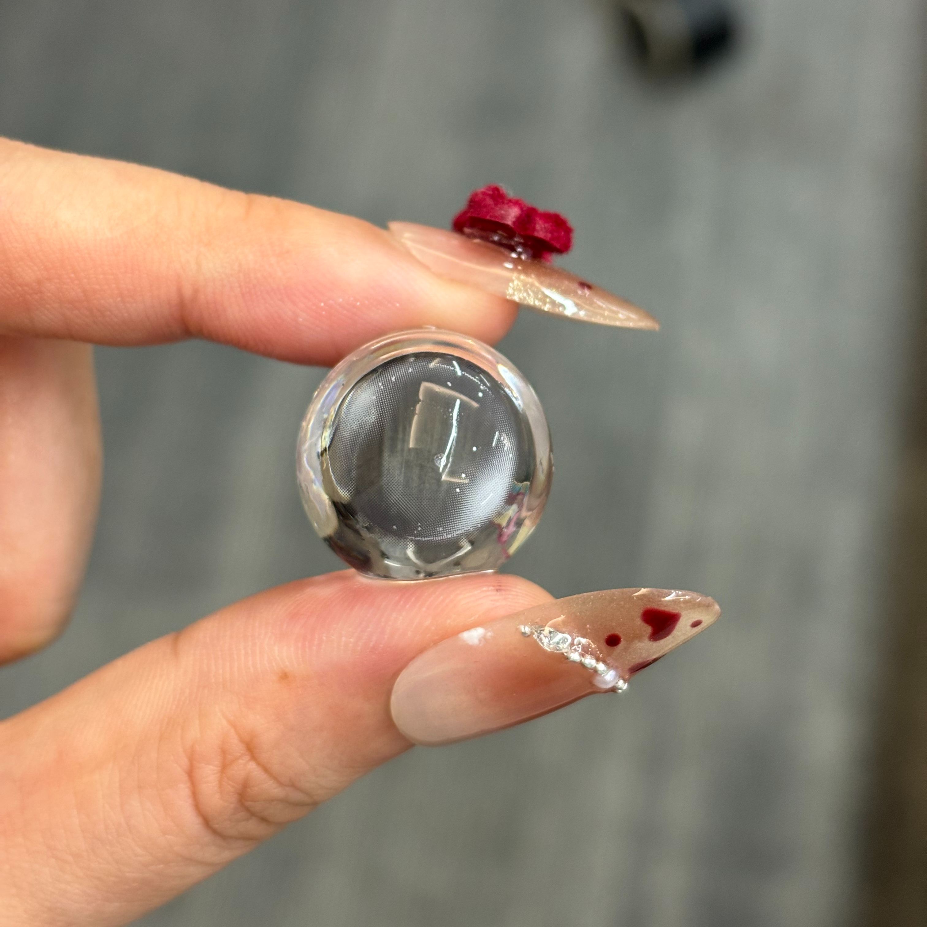 Whisper Gray Prescription Colored Contact Lenses