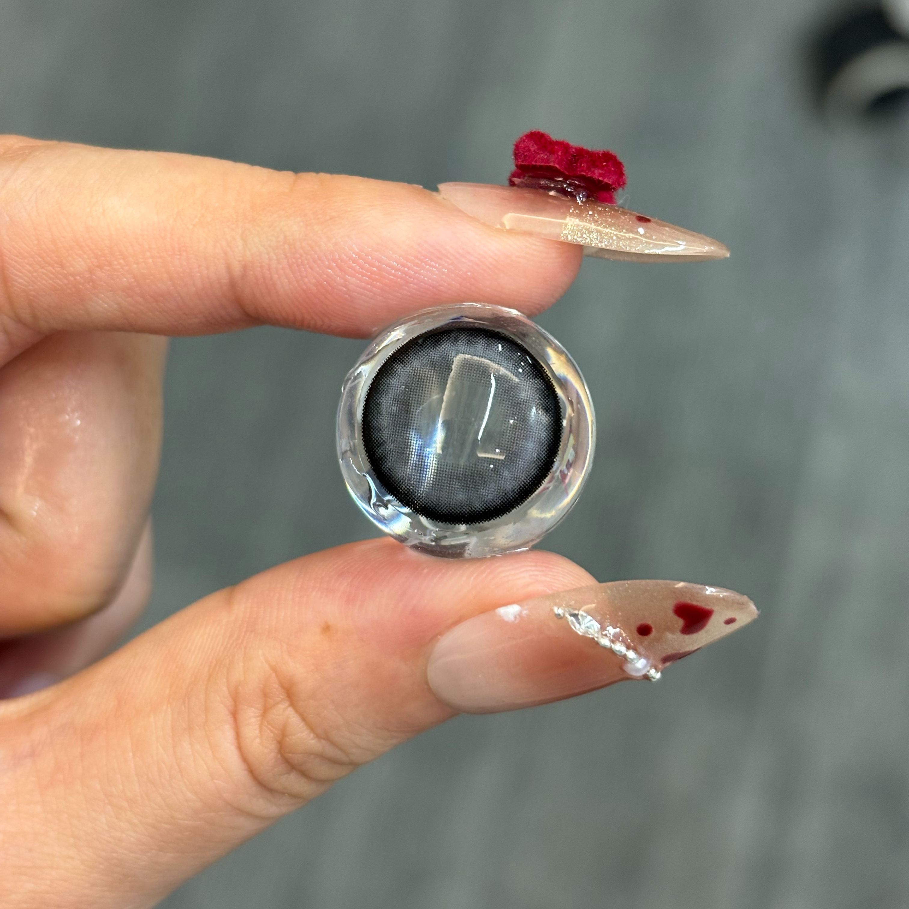 Midnight Veil Gray Prescription Colored Contact Lenses