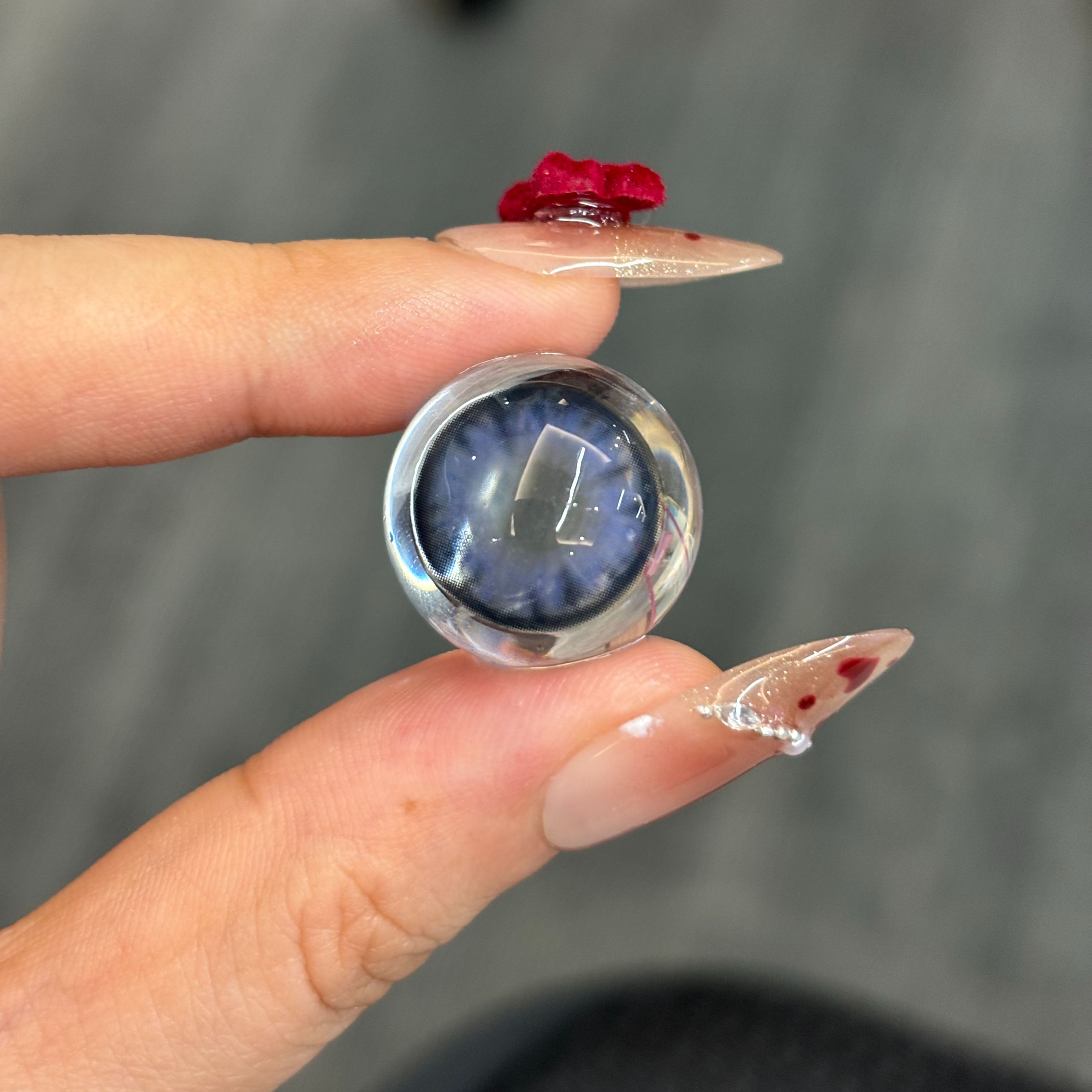 Ethereal Bloom Blue Prescription Colored Contact Lenses