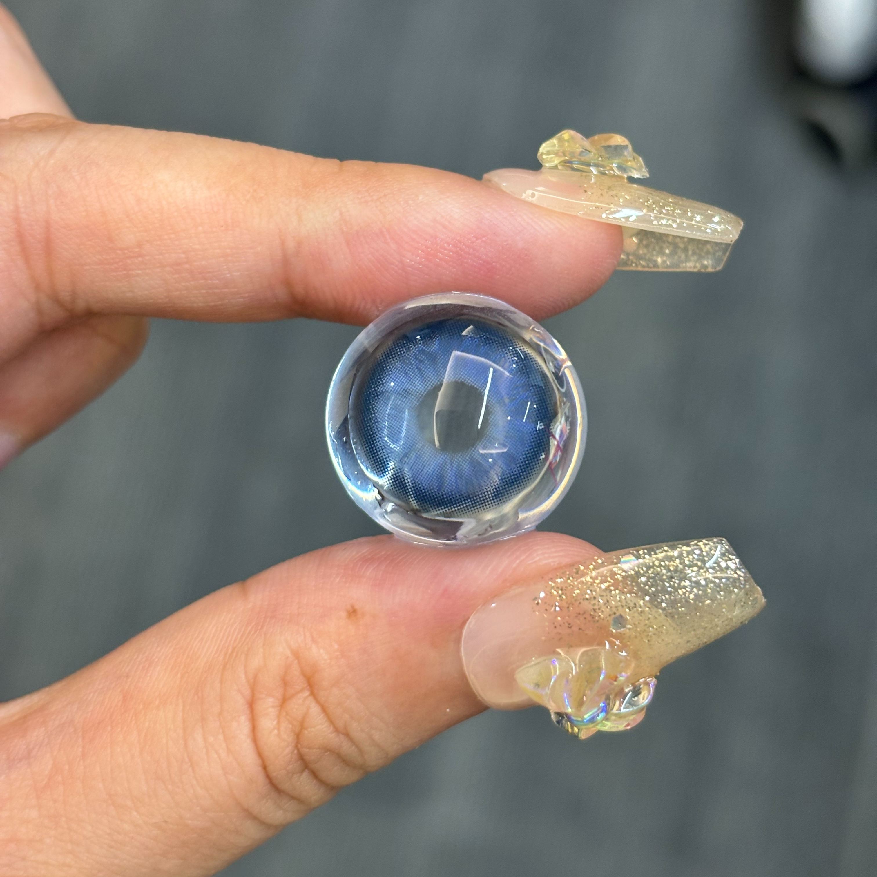 Solace Blue Prescription Colored Contact Lenses