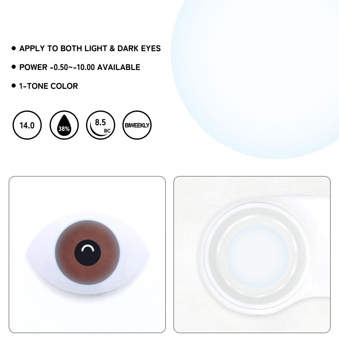 Clear Contacts Lenses - 2-Week