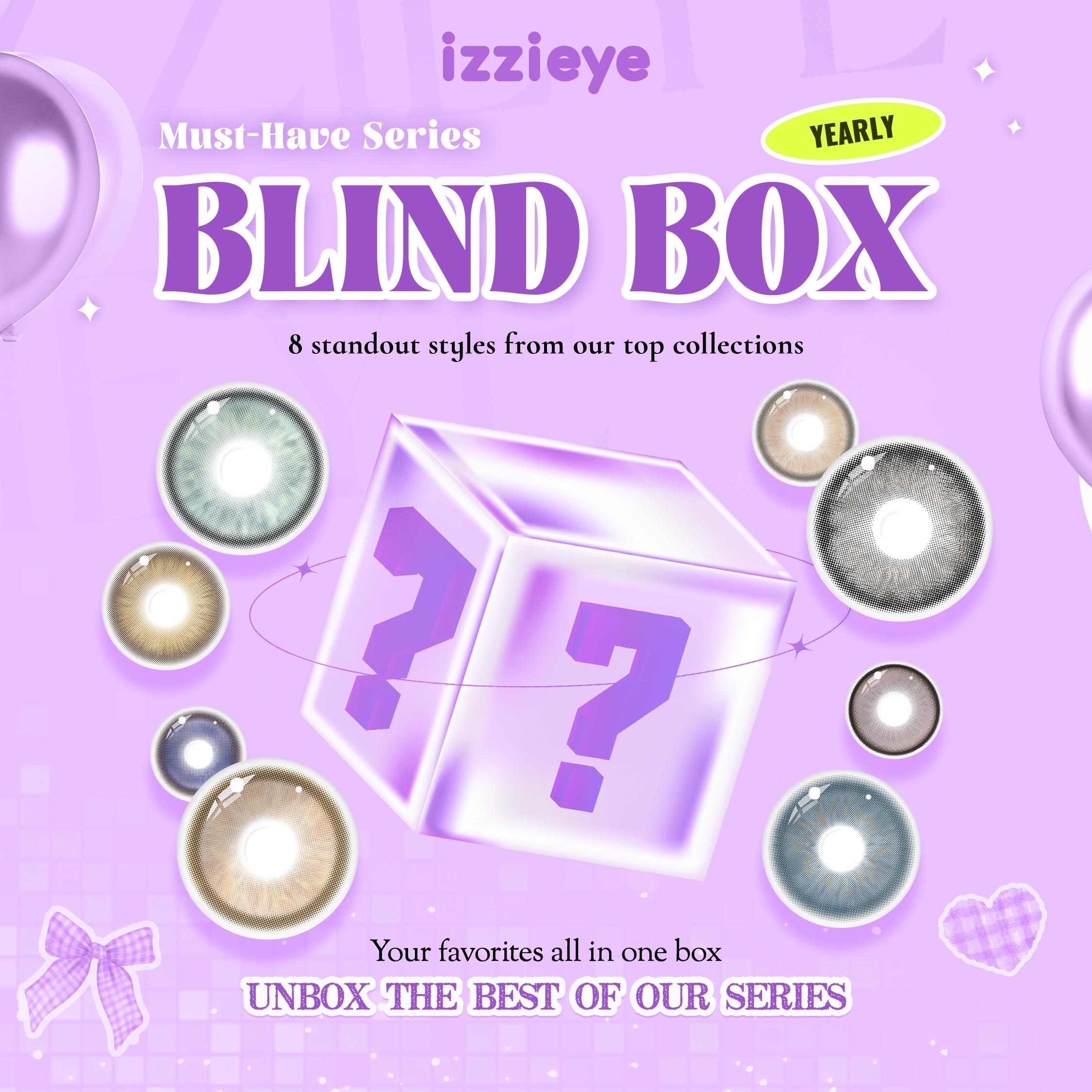 Must-Have Series Blind Box – Yearly | 8 Pairs