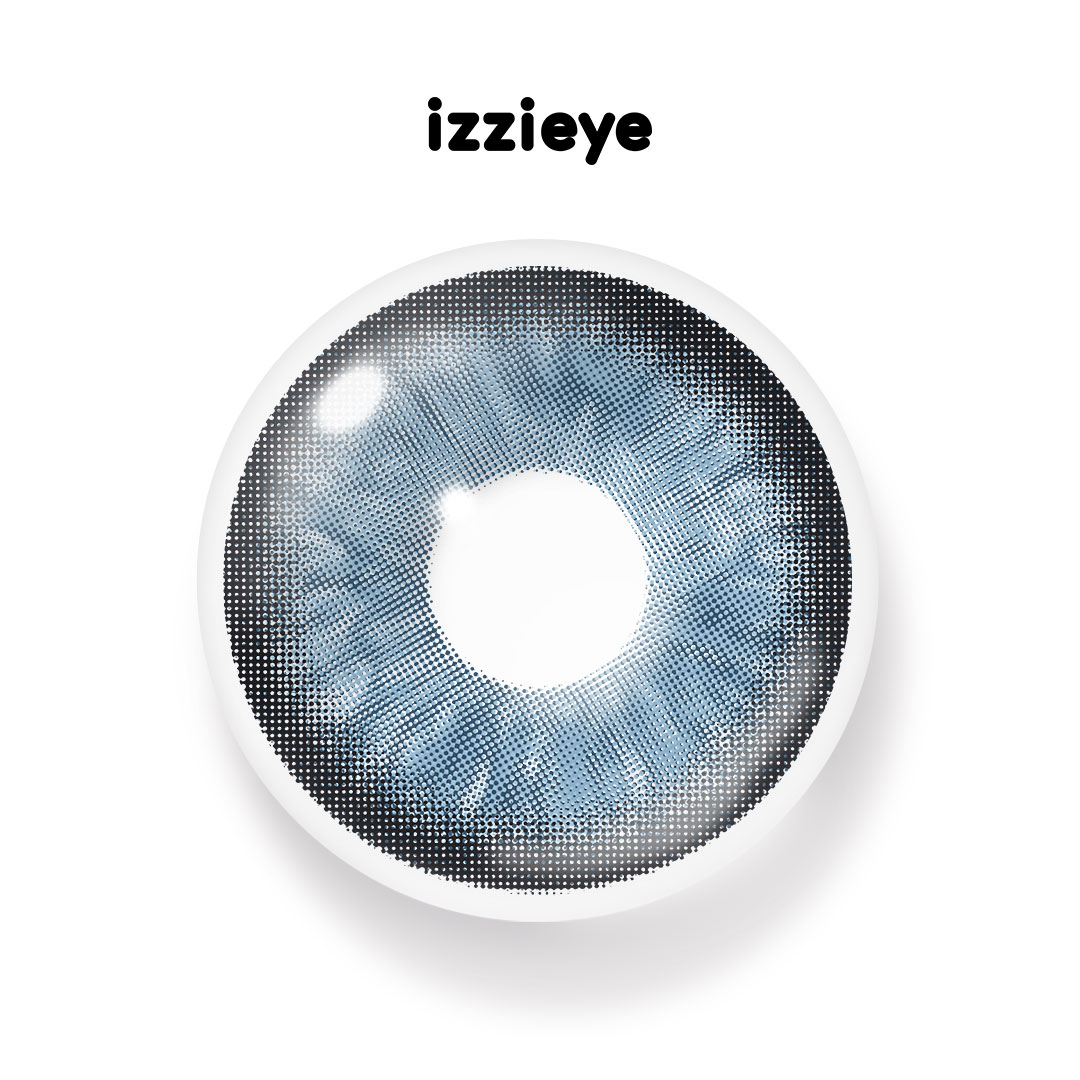 Verdana Blue Colored Contact Lenses