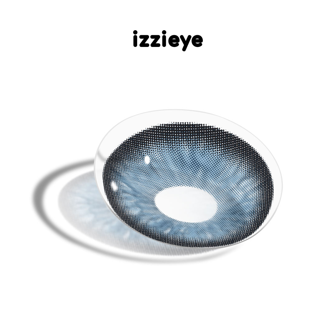 Verdana Blue Colored Contact Lenses
