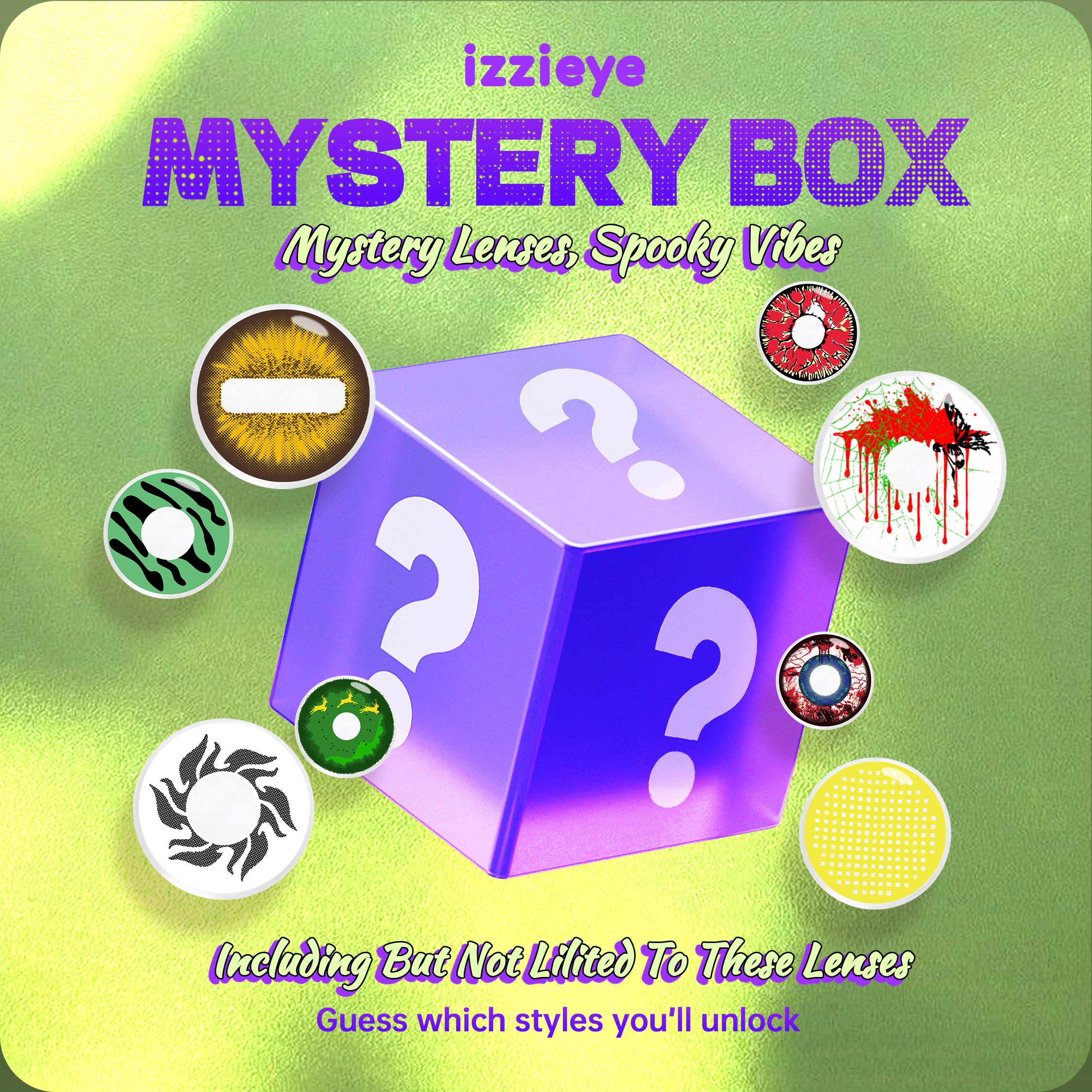 IZZI  Cosplay Mystery Box | 8 Pairs，1Year