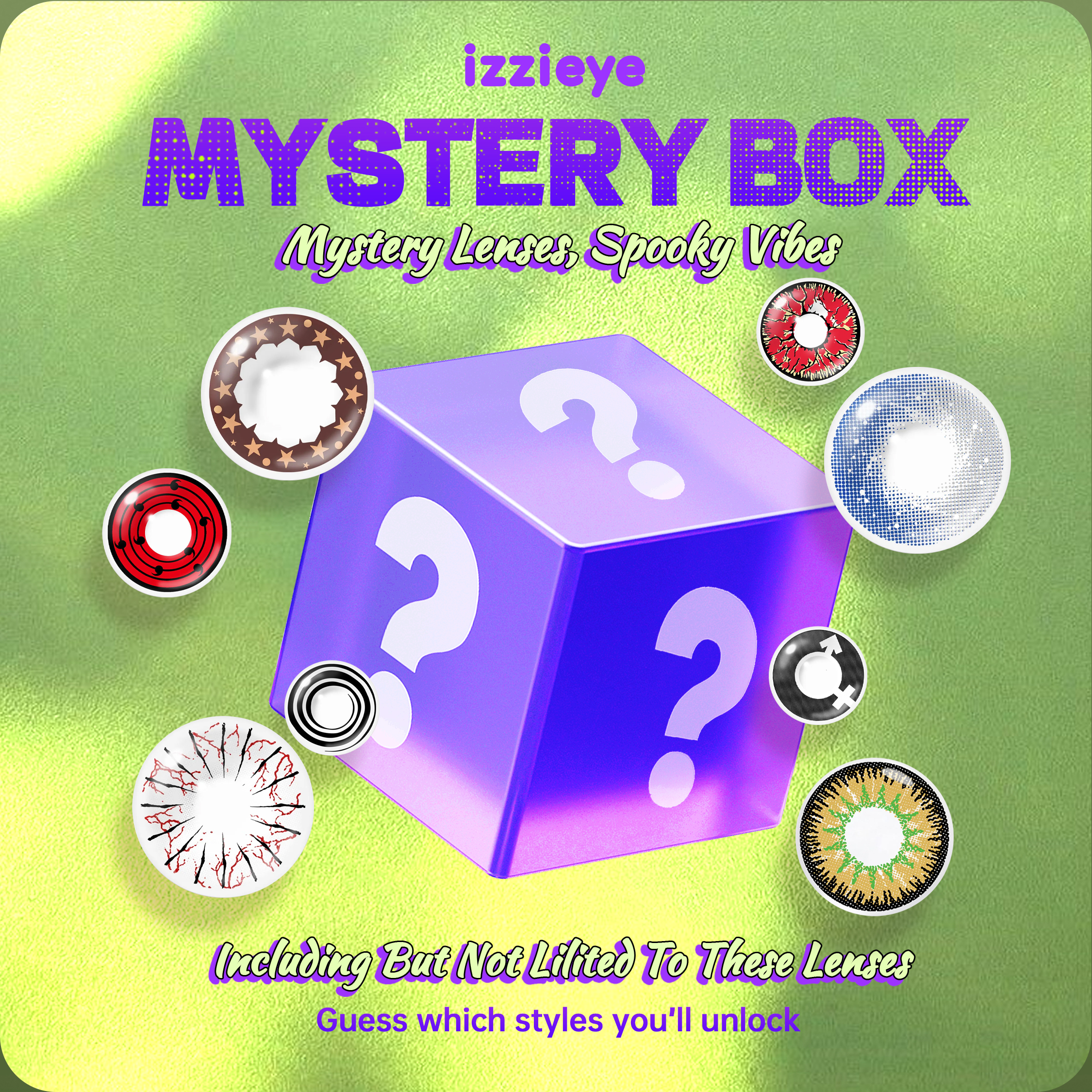 IZZI Halloween Cosplay Mystery Box | 8 Pairs