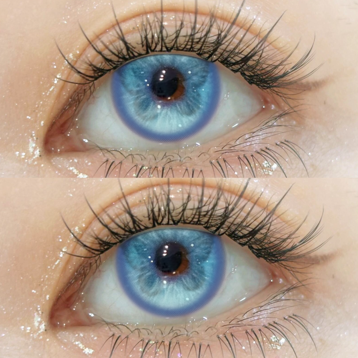 Vivace Blue Colored Contact Lenses