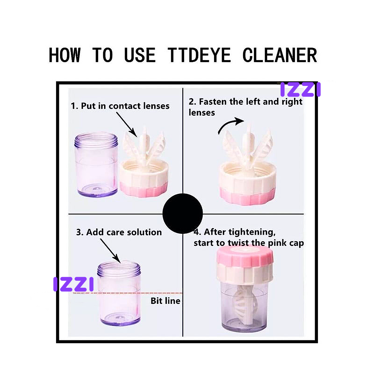 Blayze Contact Lenses Manual Washer