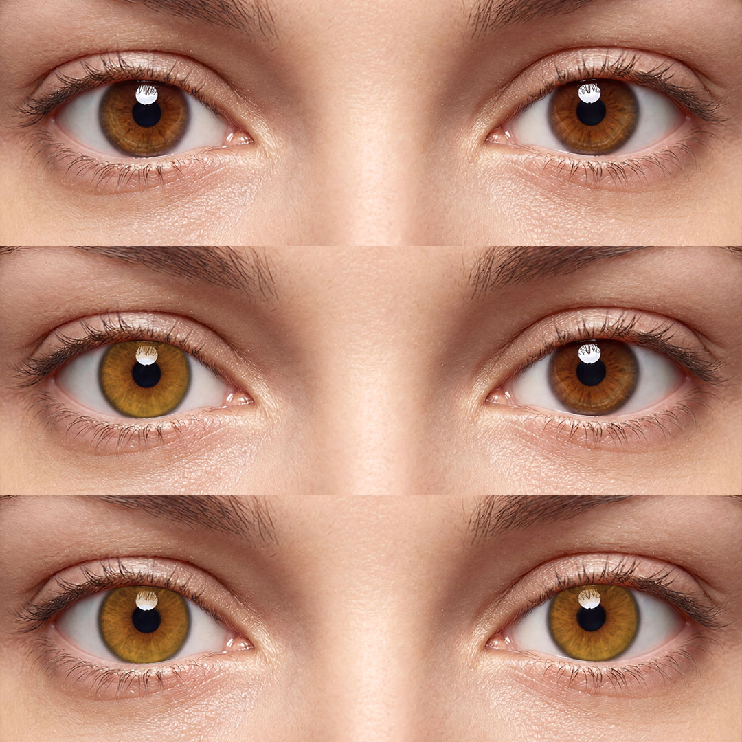 Firework Brown - 1 Year, 2 lenses