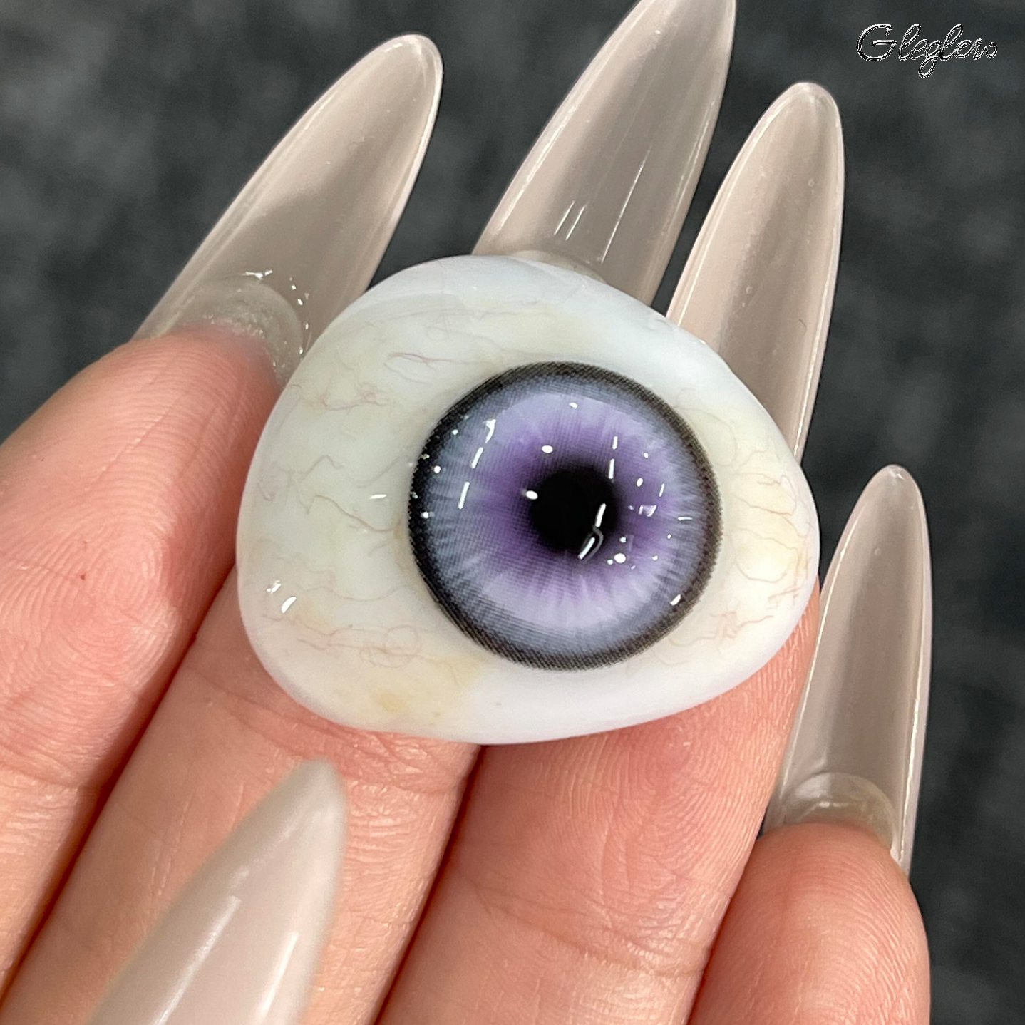 Kaien Purple - 1 Year, 2 lenses Colored Contacts - Gleglow
