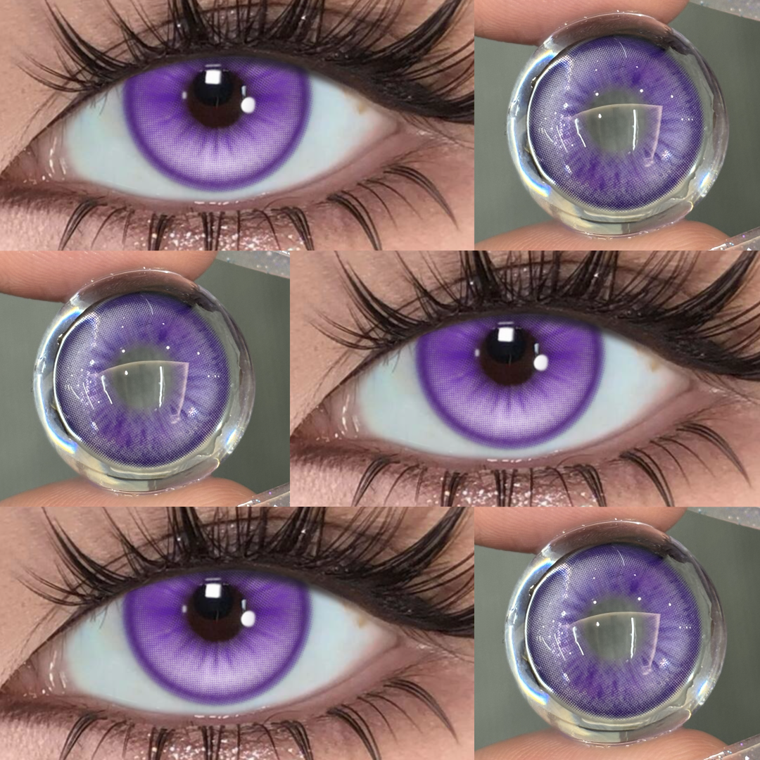 Ether Glow Purple - 1 Year, 2 lenses