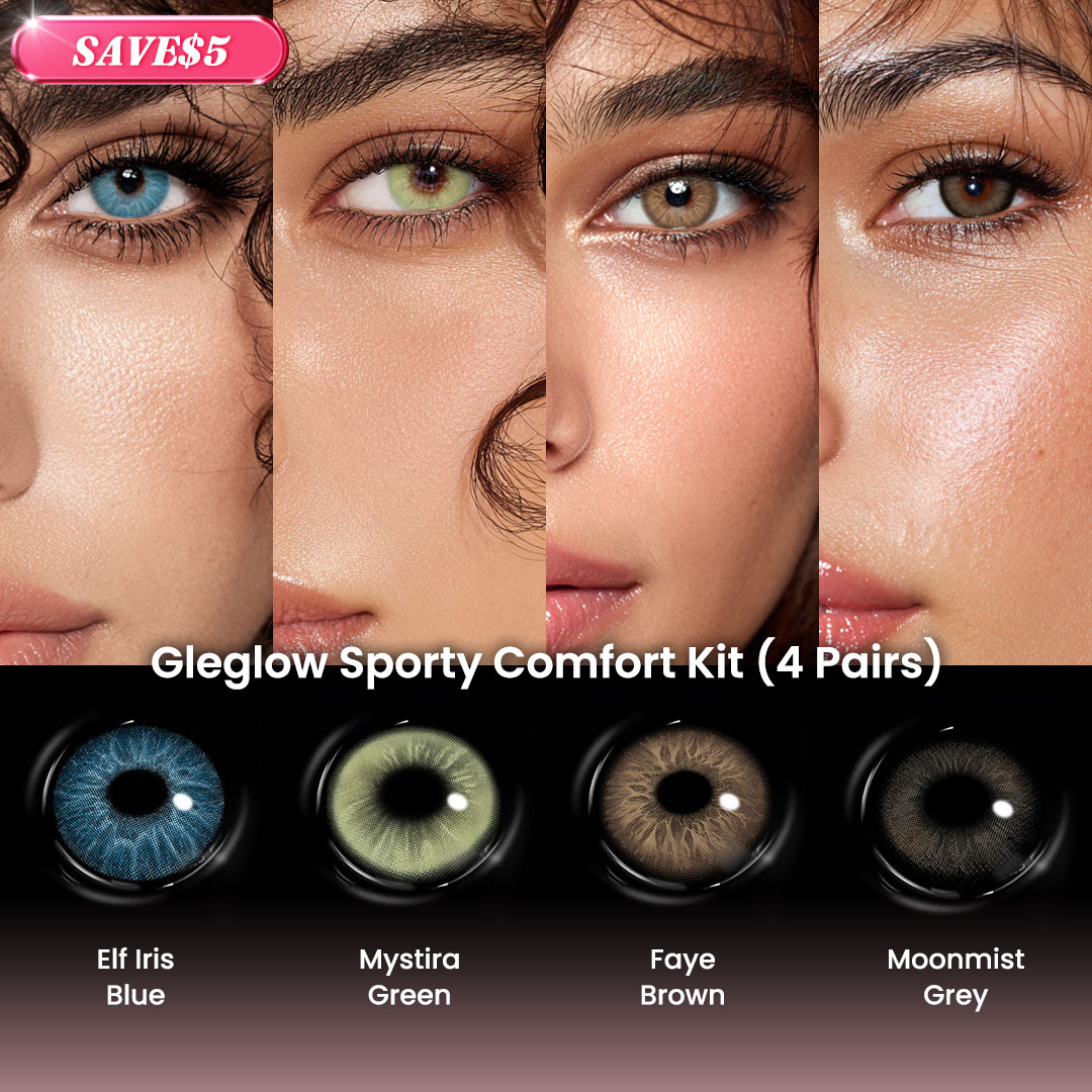 Gleglow Sporty Comfort Kit (4 Pairs)