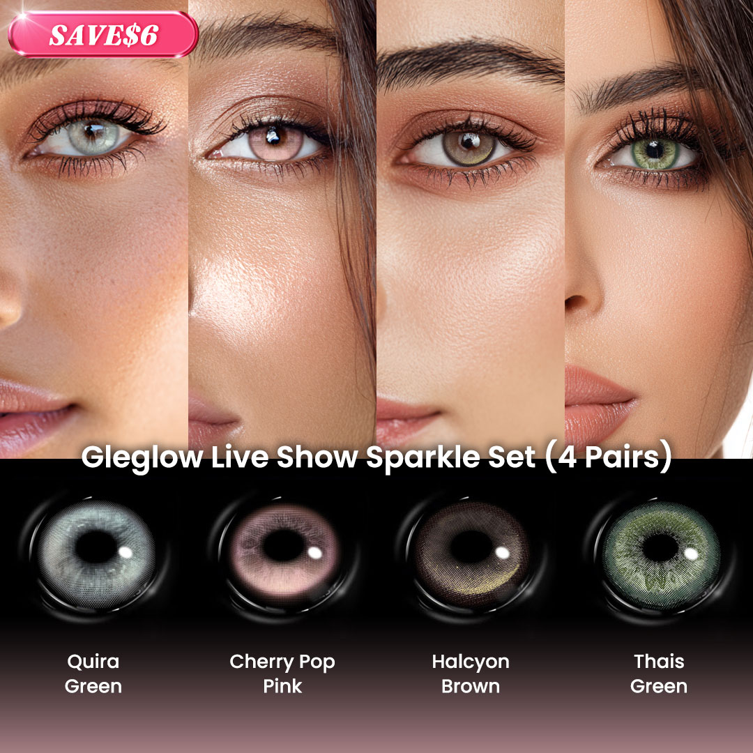 Gleglow Live Show Sparkle Set (4 Pairs)