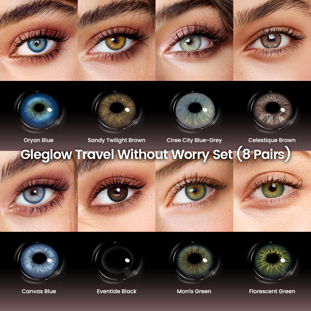 Gleglow Travel Without Worry Set (8 Pairs)