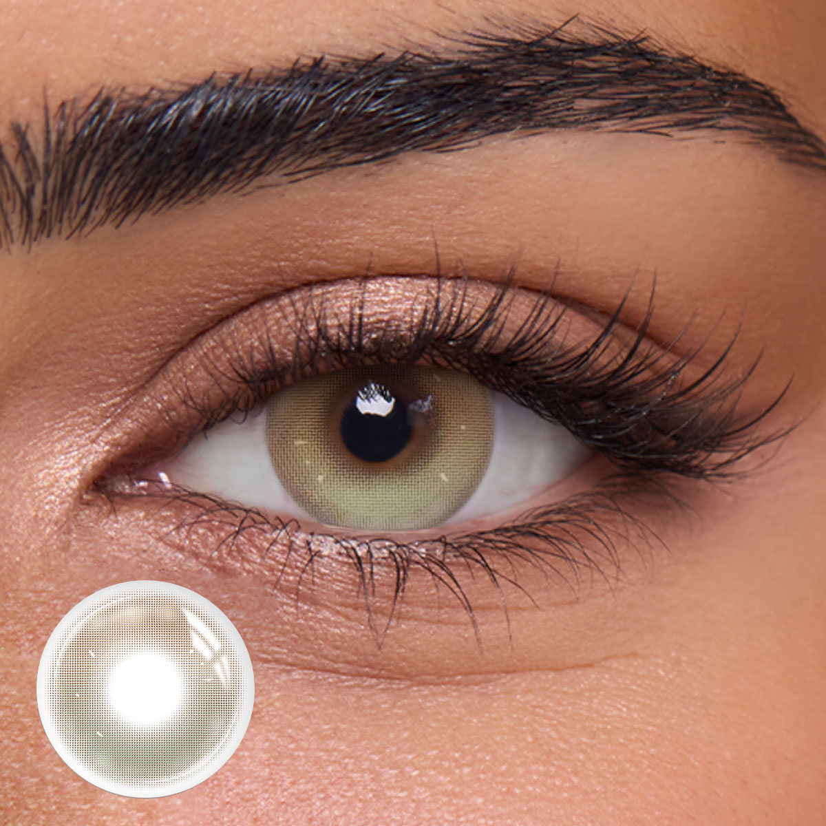 Zerra Brown - 1 Year, 2 lenses Colored Contacts - Gleglow