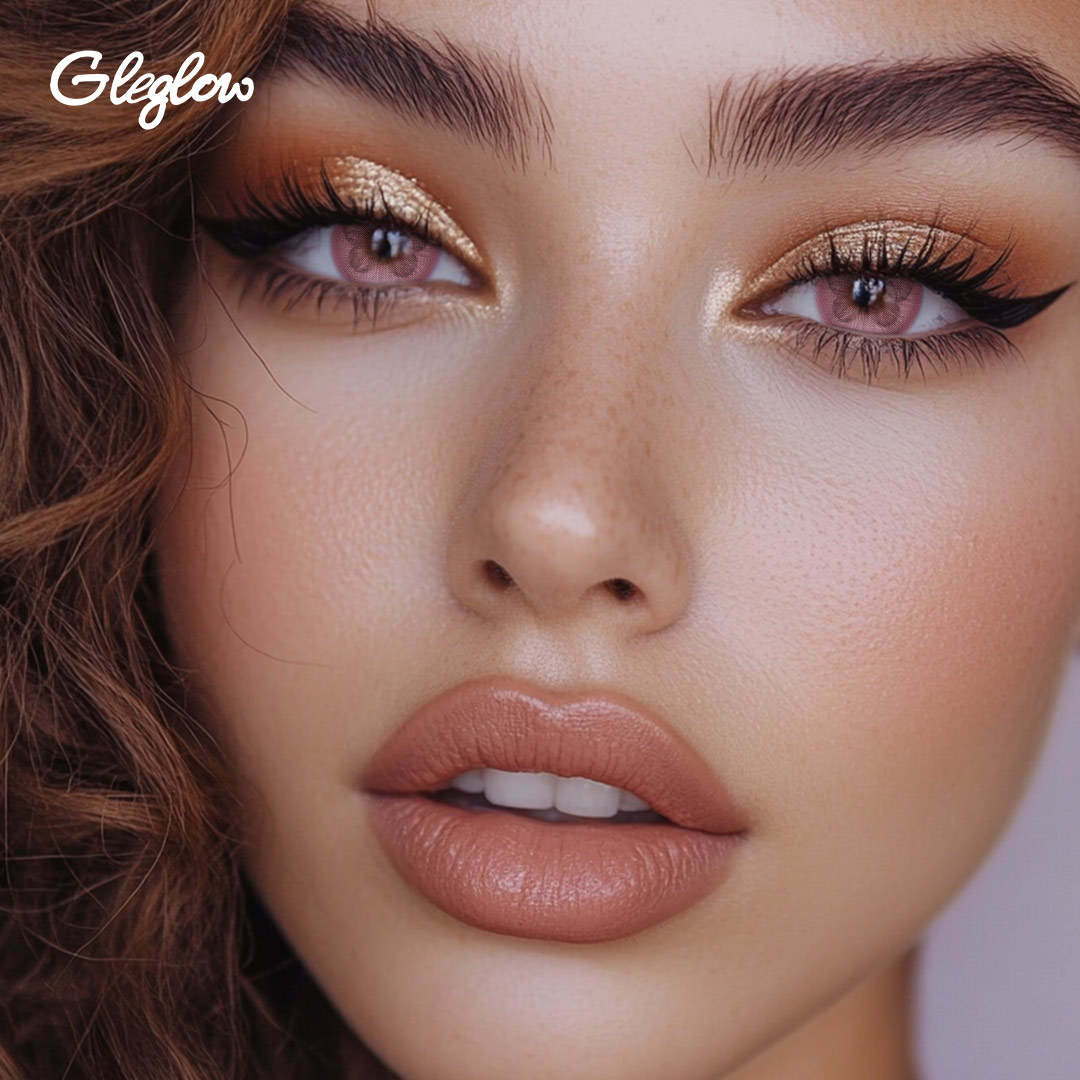 Fluttery Pink - 1 Year, 2 lenses