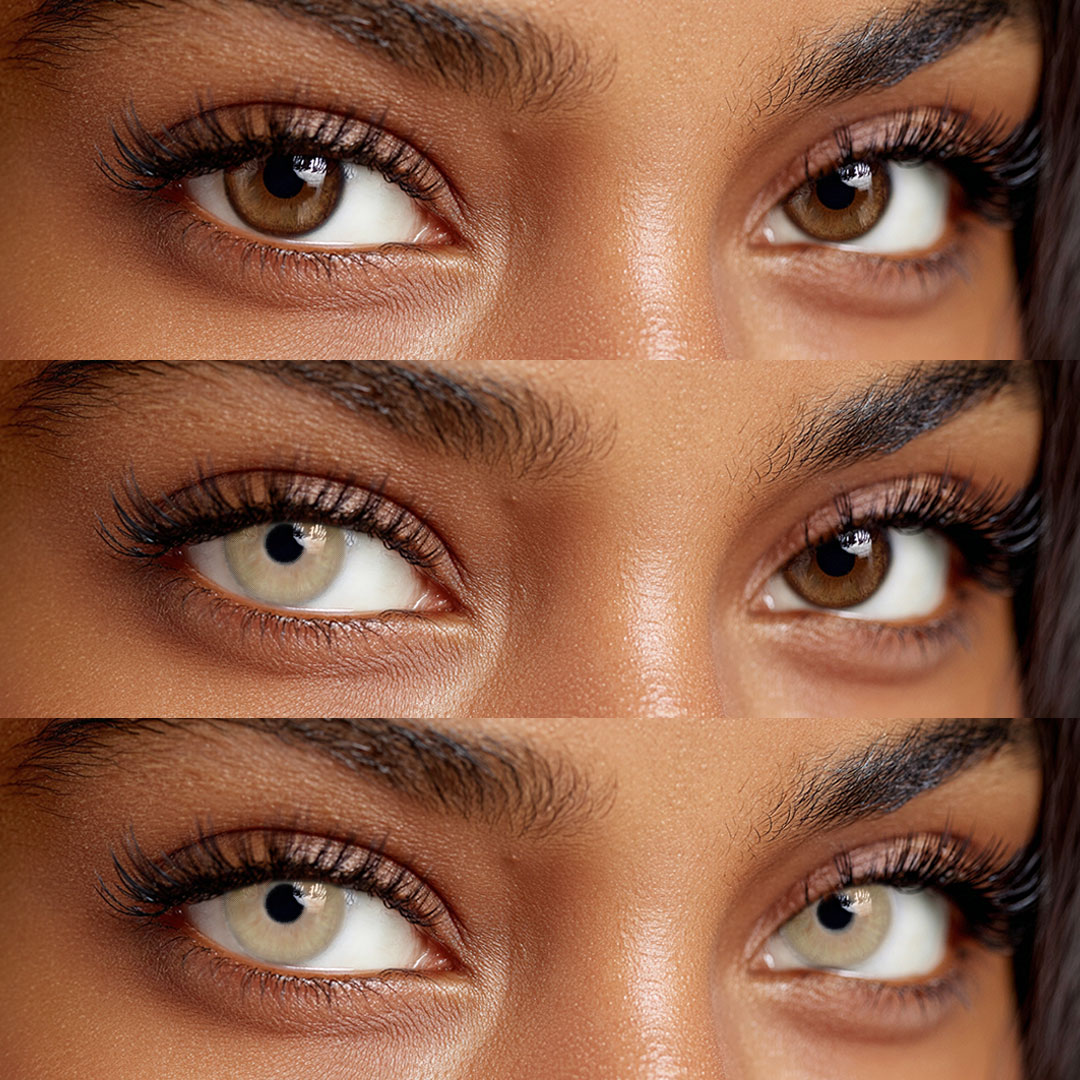 Moeli Brown - 1 Year, 2 lenses Colored Contacts - Gleglow