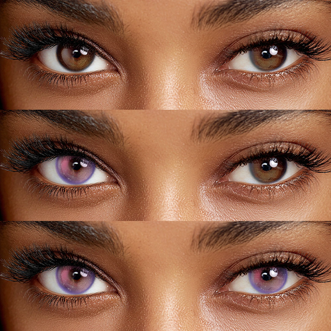 Infyne Pink - 1 Year, 2 lenses Colored Contacts - Gleglow