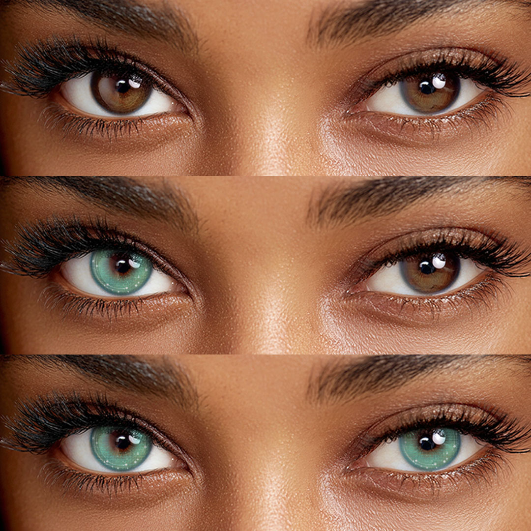 Aveny Blue - 1 Year, 2 lenses Colored Contacts - Gleglow