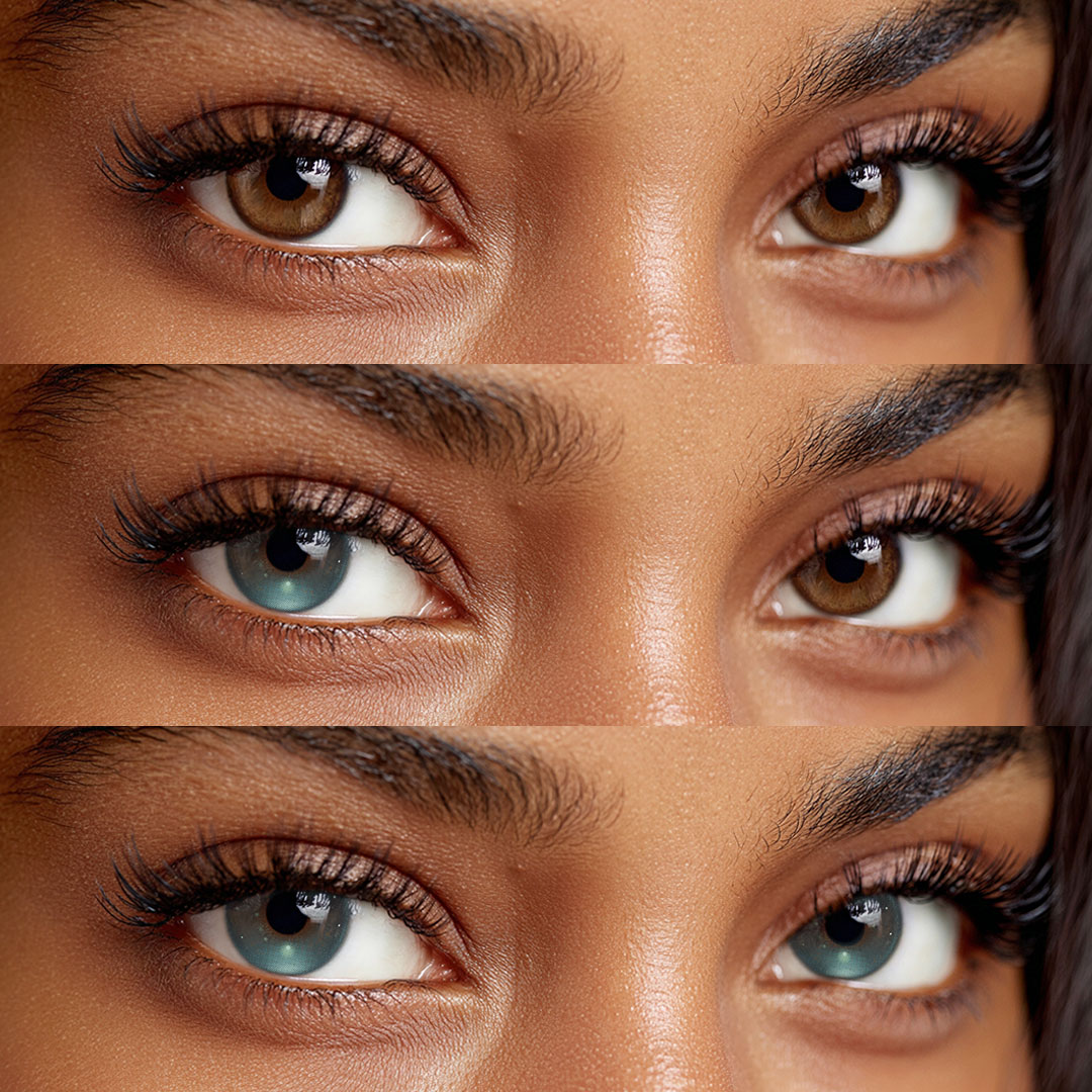 Neon Pulse Blue Contact Lenses – 1 Year, 2 Lenses Colored Contacts - Gleglow