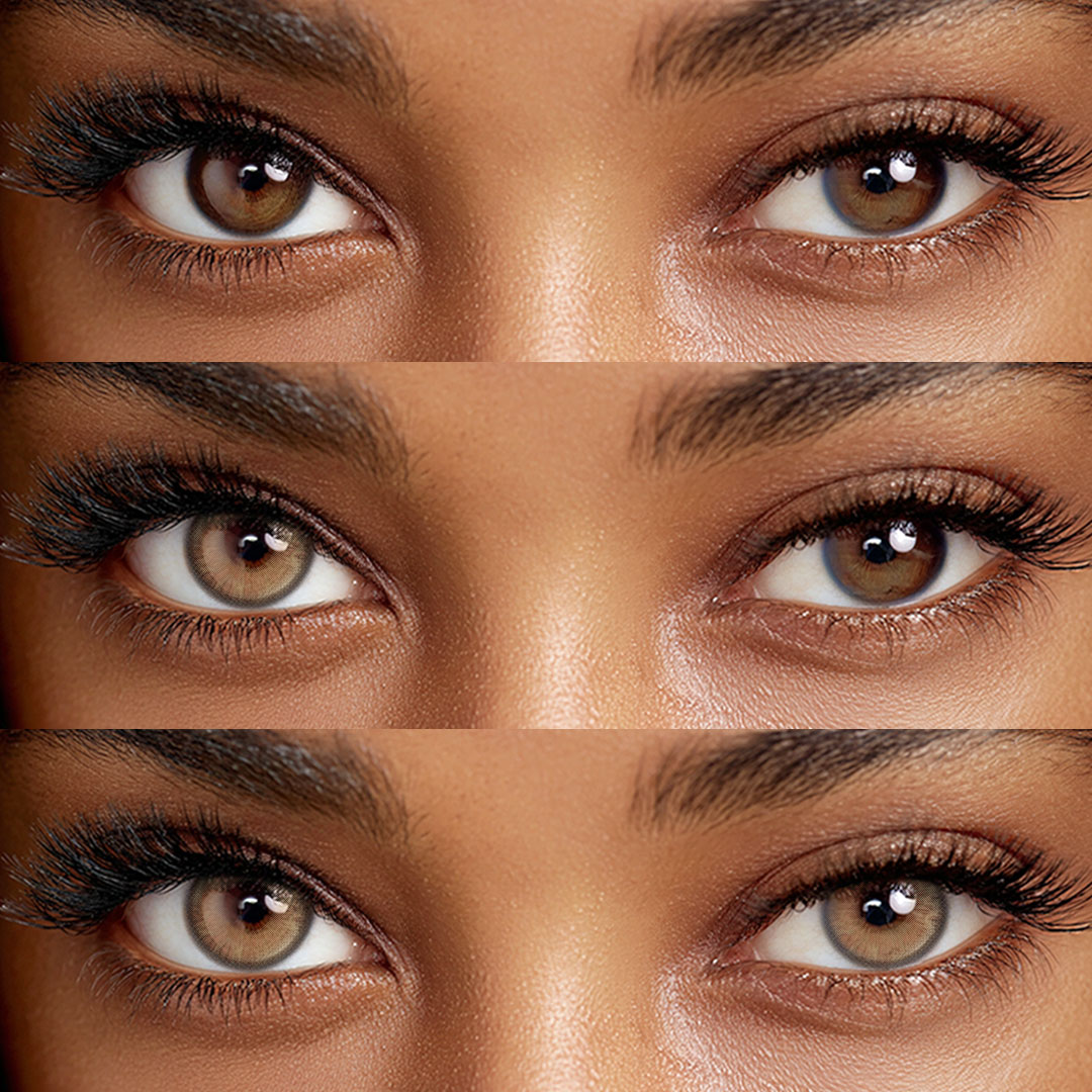 Briza Brown - 1 Year, 2 lenses Colored Contacts - Gleglow