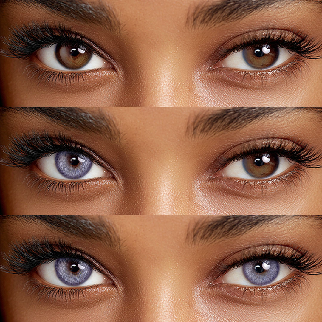 Missey Purple - 1 Year, 2 lenses Colored Contacts - Gleglow