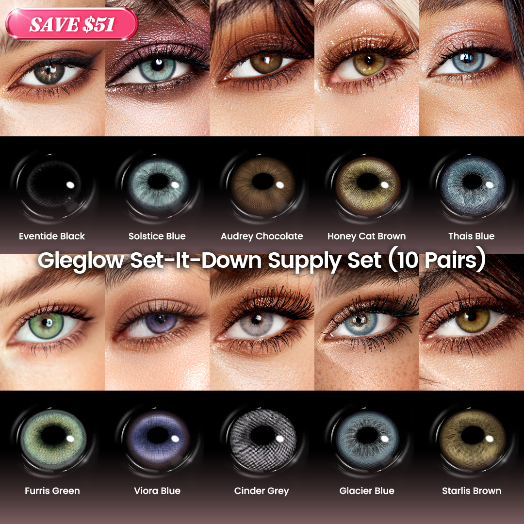 Gleglow Set-It-Down Supply Set (10 Pairs)