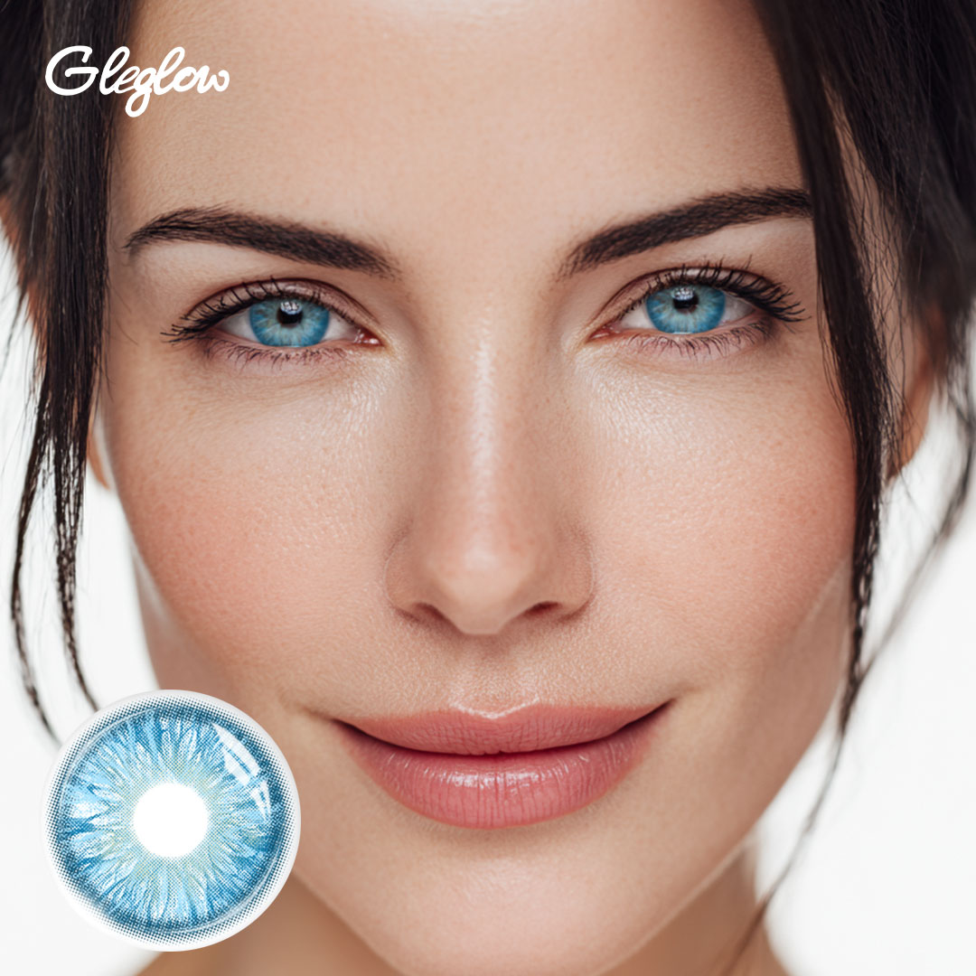 Glitter Frost Blue - 1 Year, 2 lenses