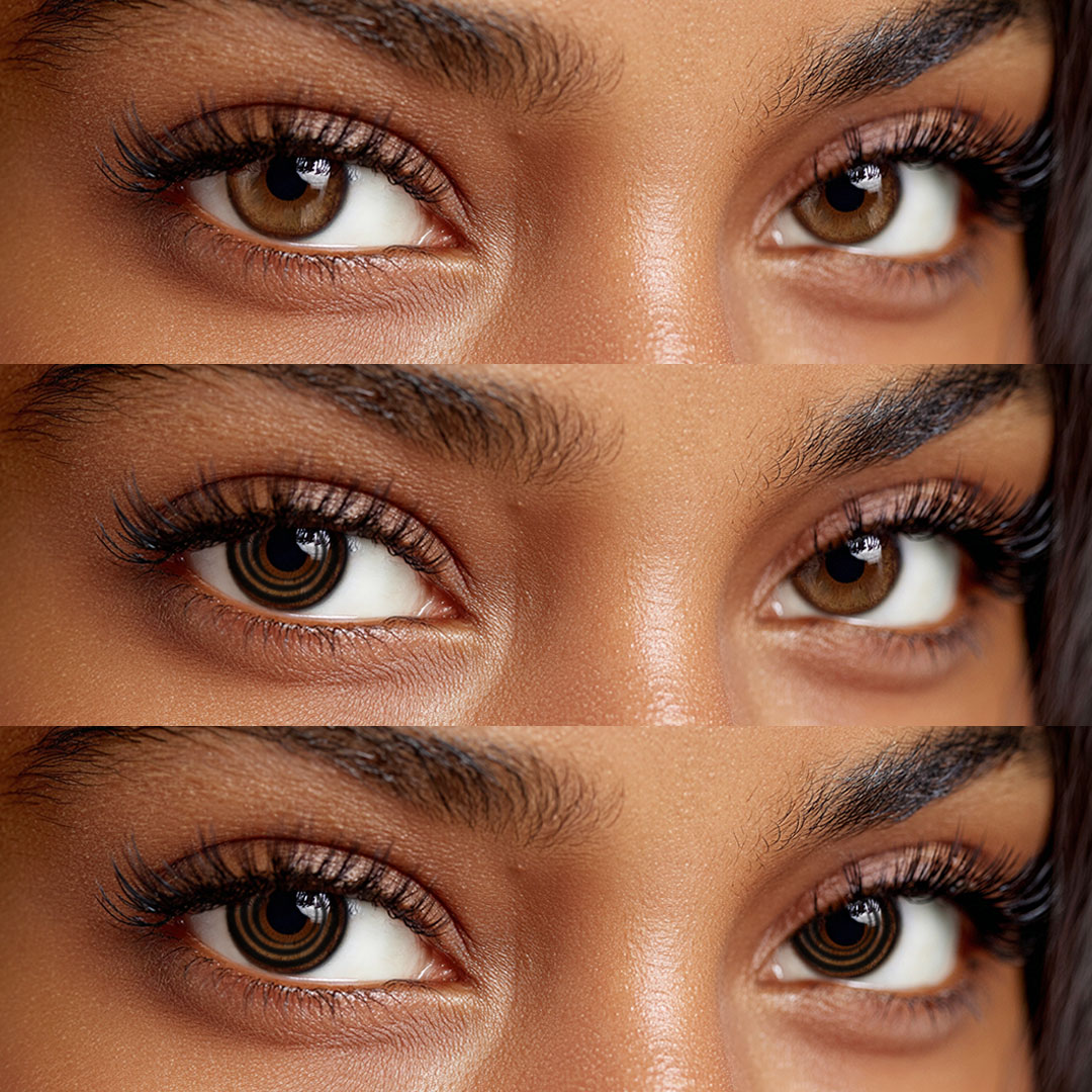 Swirl Black - 1 Year, 2 lenses