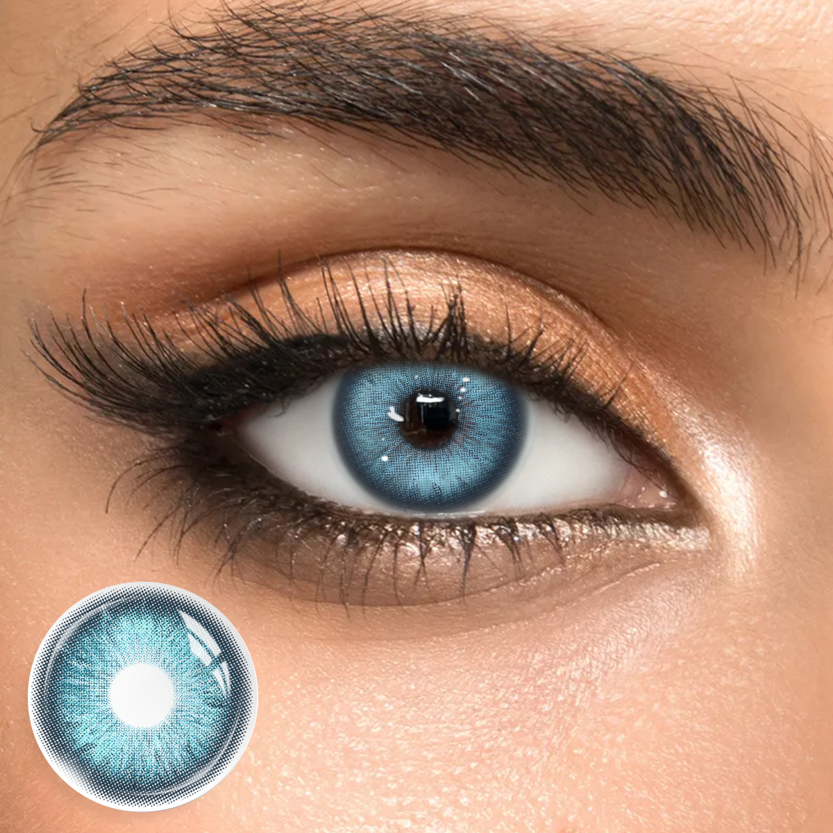 Iced Blue - 1 Year, 2 lenses