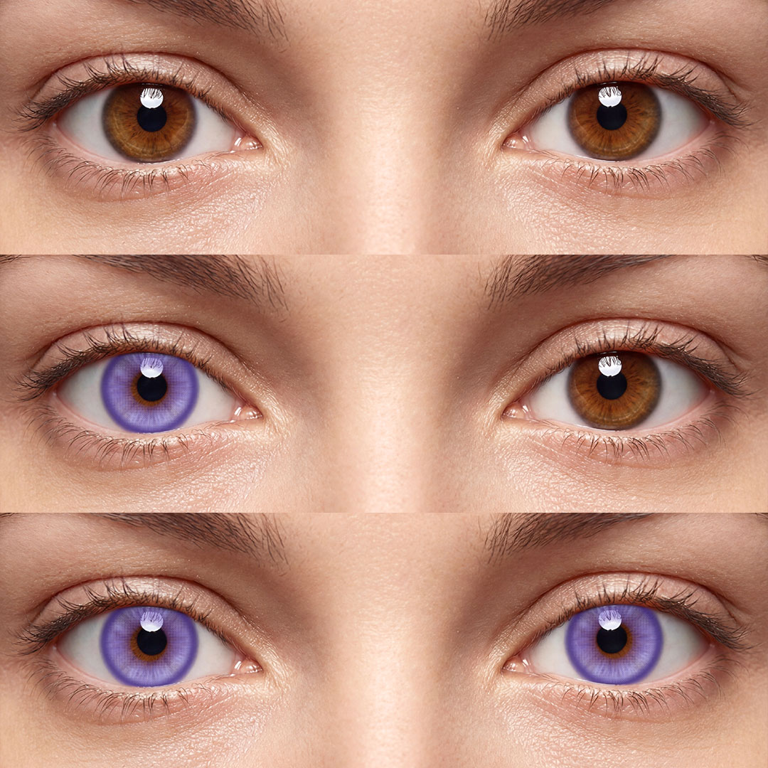 Barbie Crystal Violet - 1 Year, 2 lenses