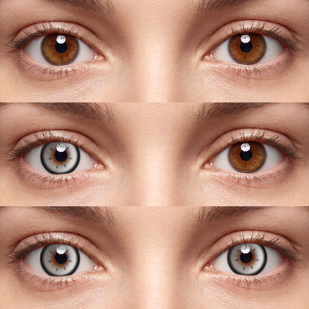 Rhapsody Grey - 1 Year, 2 lenses