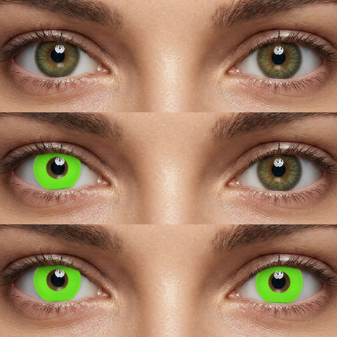 Blank Green - monthly, 2 lenses