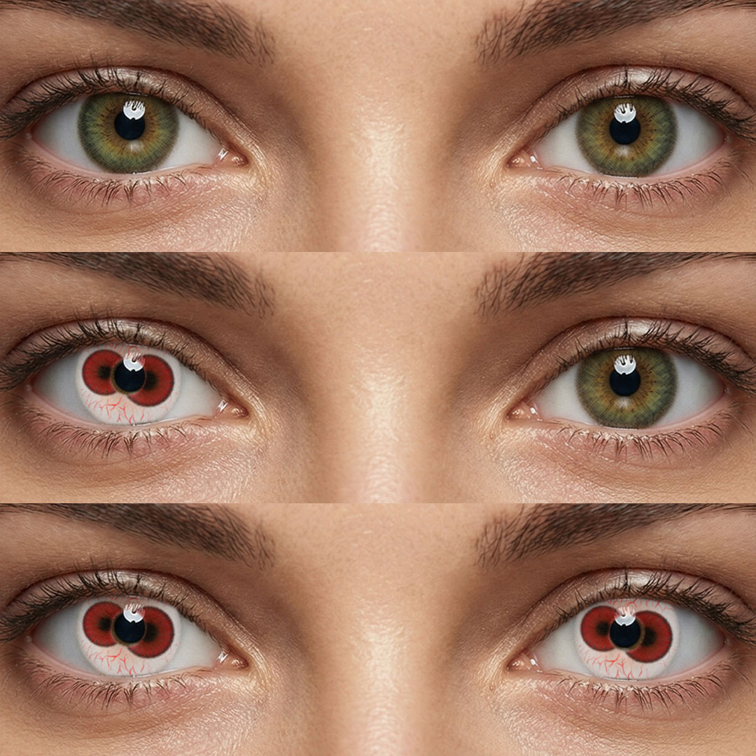 Dual Ember Red - 1 Year, 2 lenses
