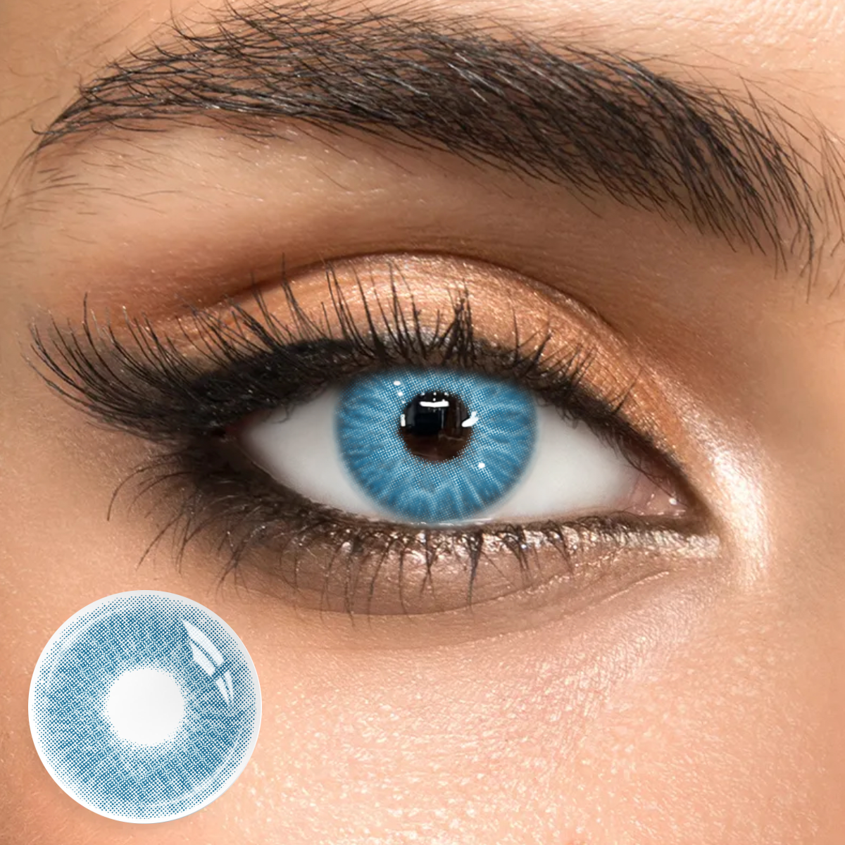 Elf Iris Blue - 1 Year, 2 lenses