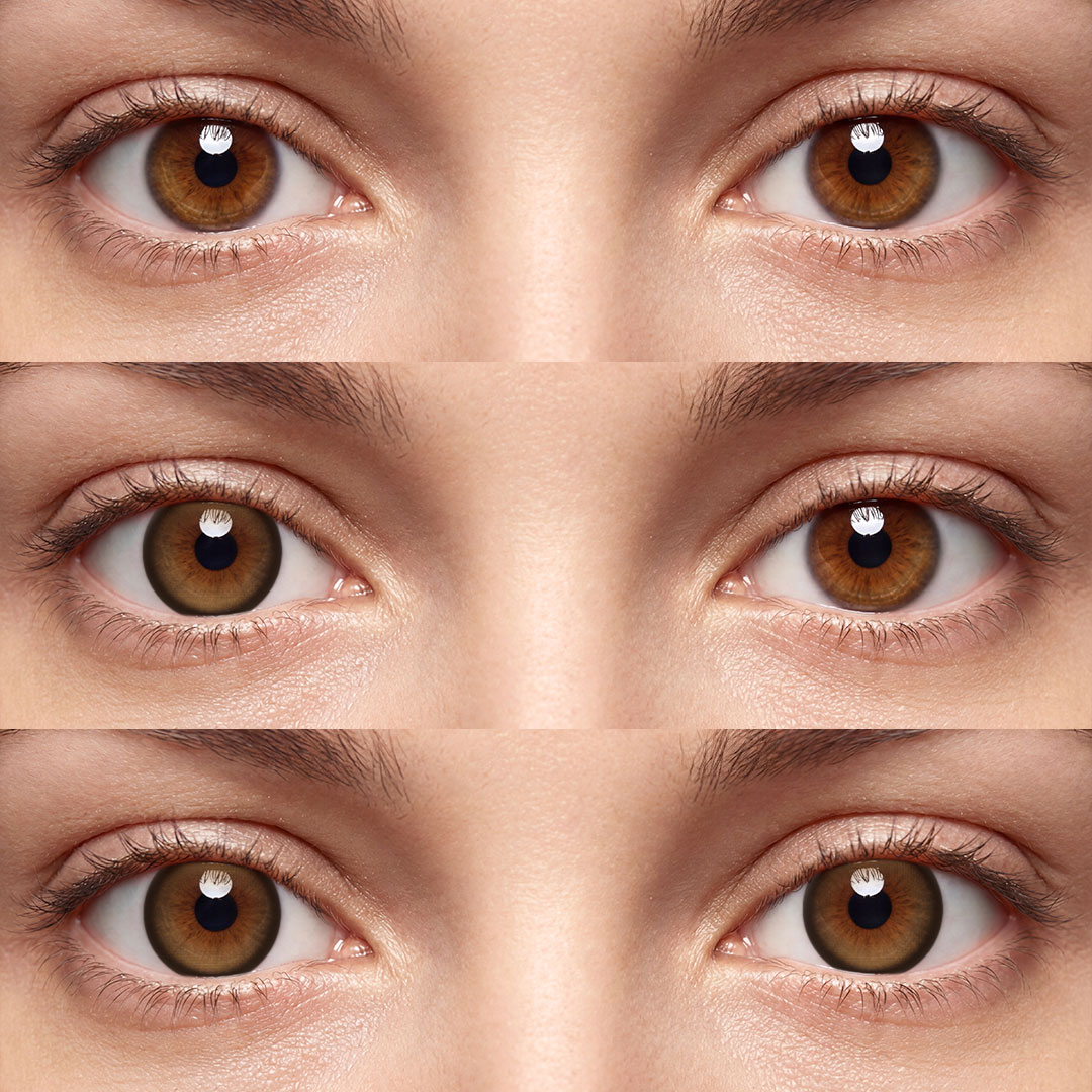 Truffle Brown - 1 Day, 2 lenses